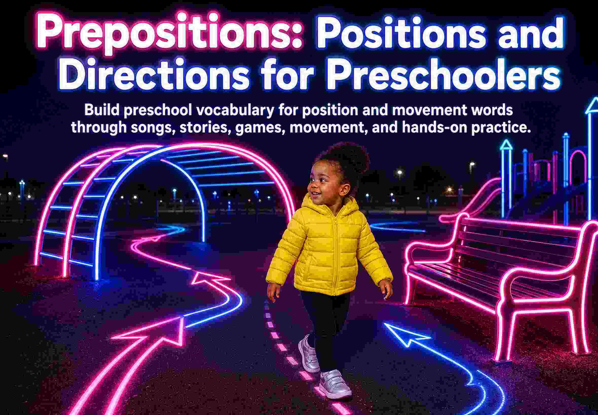 Prepositions: Positions and Directions for Preschoolers