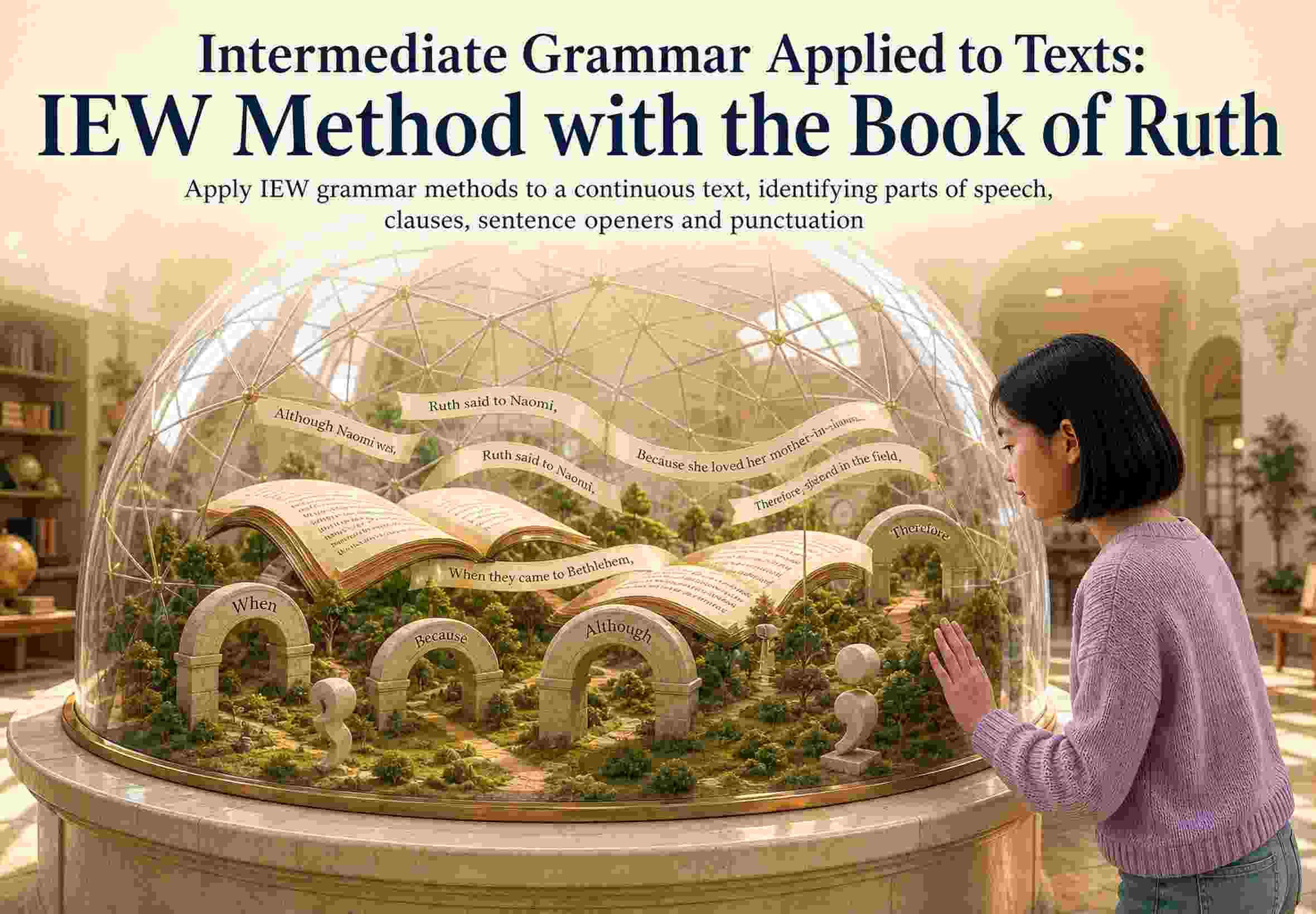 Intermediate Grammar Applied to Texts: IEW Method with the Book of Ruth