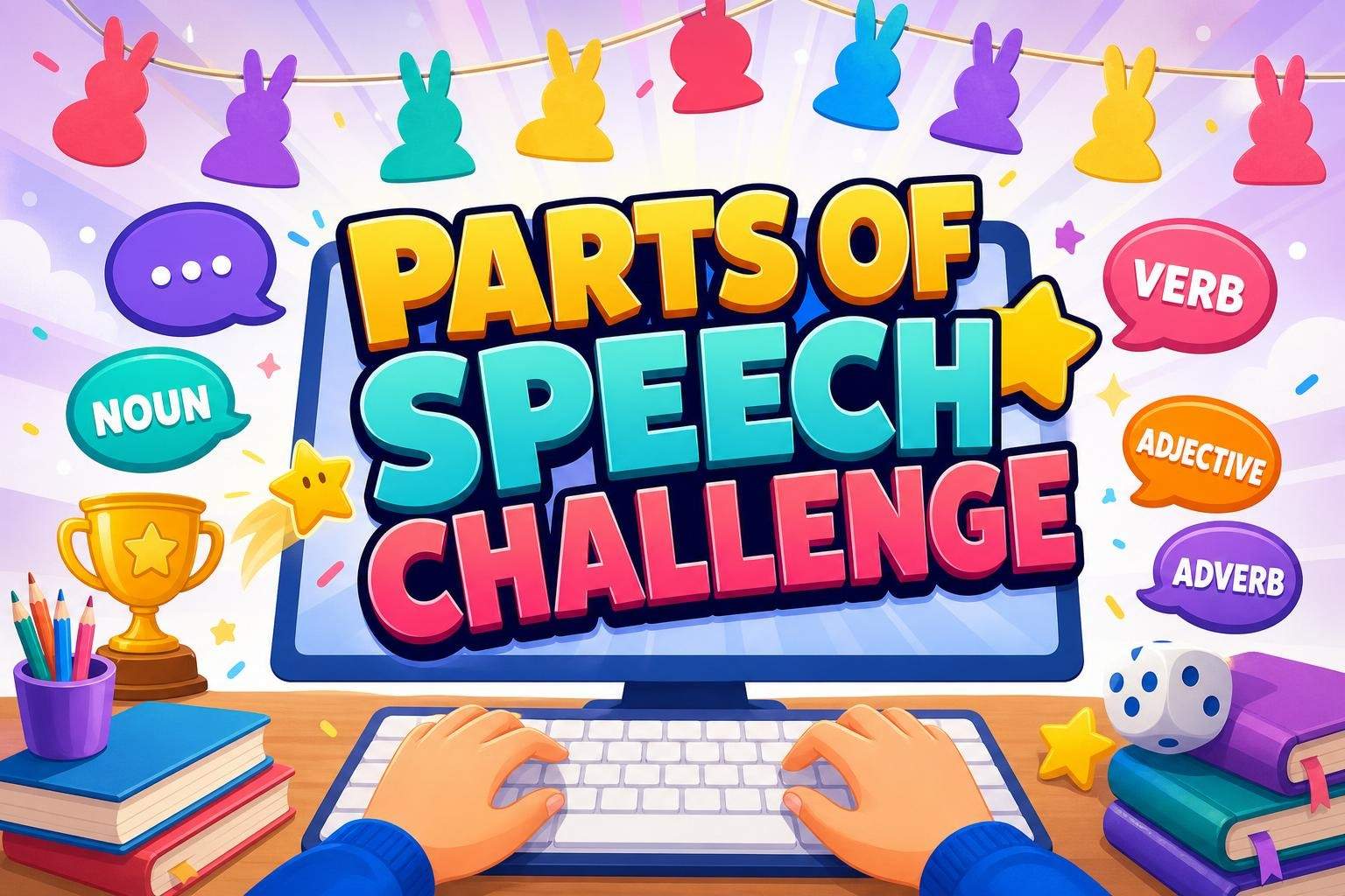 Parts of Speech & Punctuation: Grammar Games