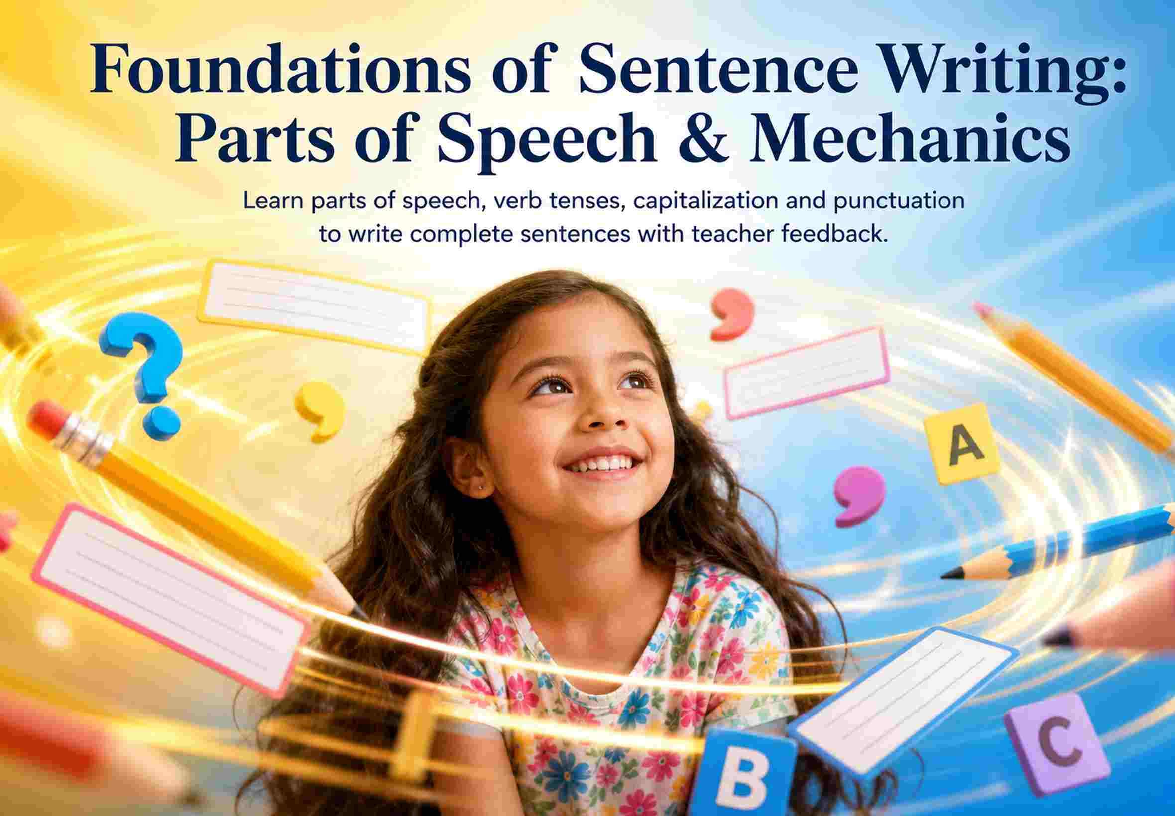 Foundations of Sentence Writing: Parts of Speech & Mechanics