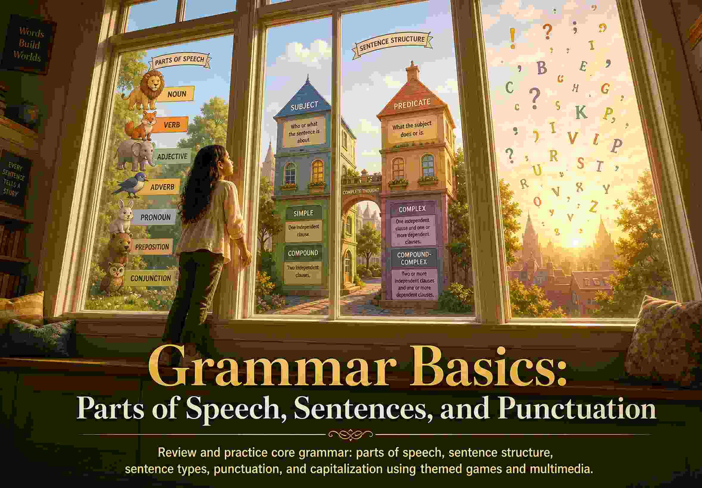 Grammar Basics: Parts of Speech, Sentences, and Punctuation