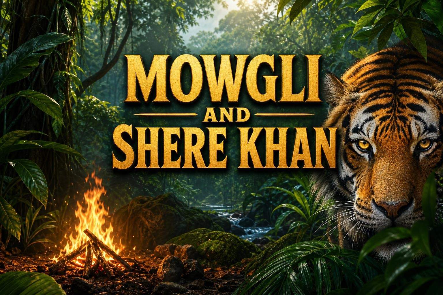Fix It! Grammar Level 4 — Mowgli & Shere Khan (Part 1)