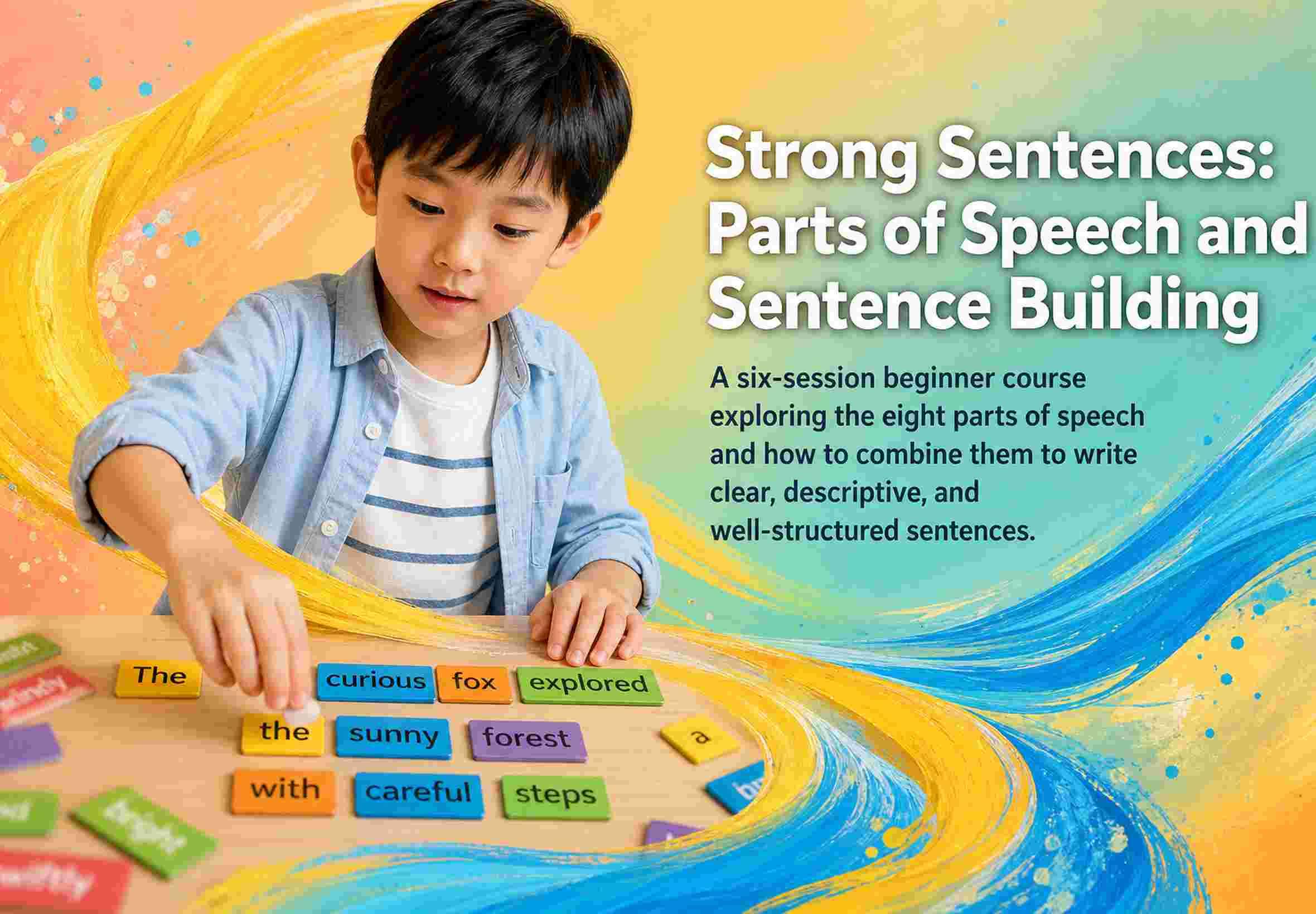 Strong Sentences: Parts of Speech and Sentence Building