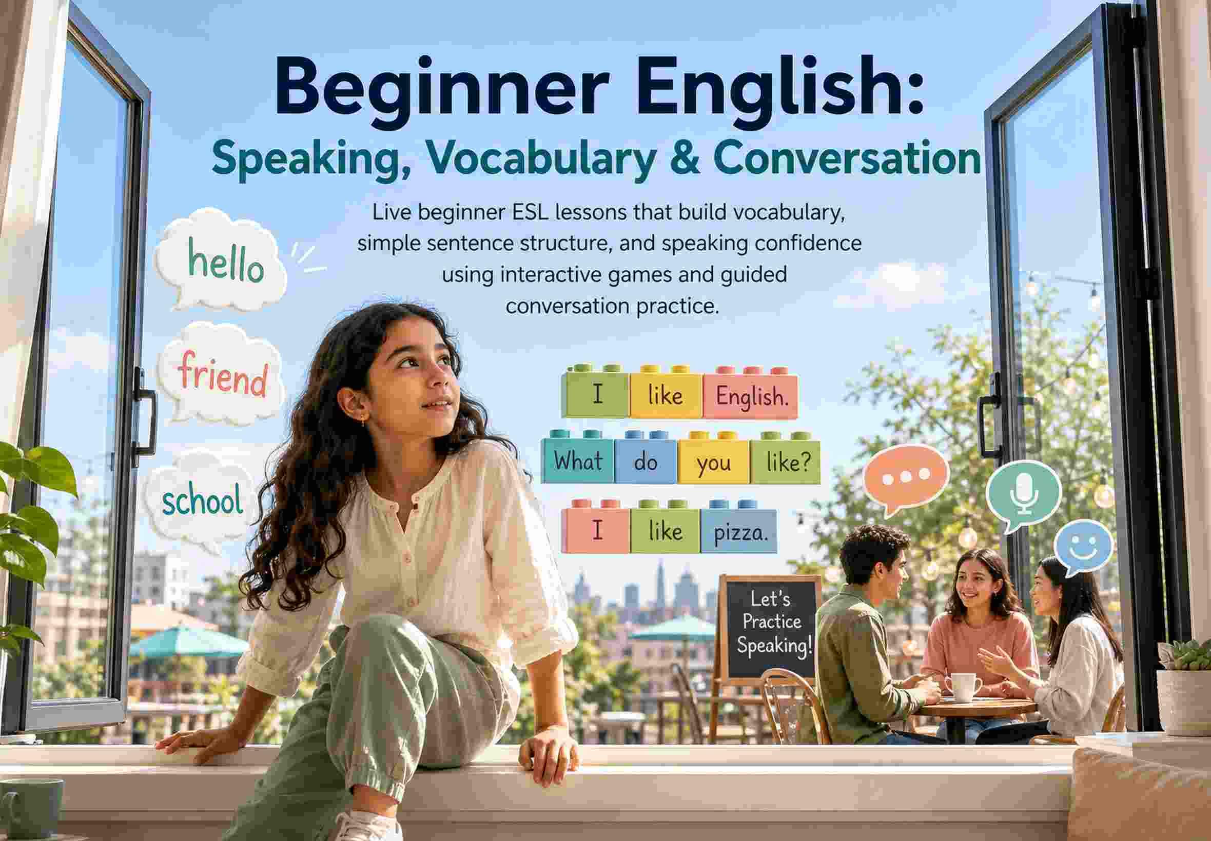 Beginner English: Speaking, Vocabulary & Conversation