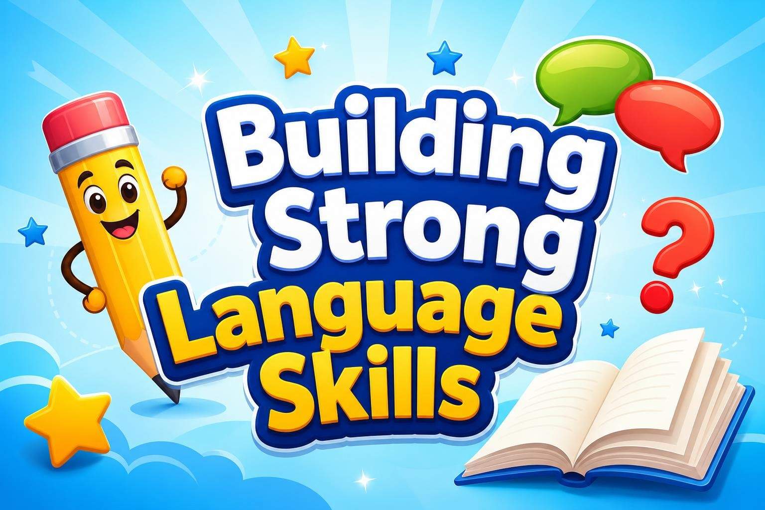 Interactive Language Skills: Verbs, WH Questions, Vocabulary and Sentence Building