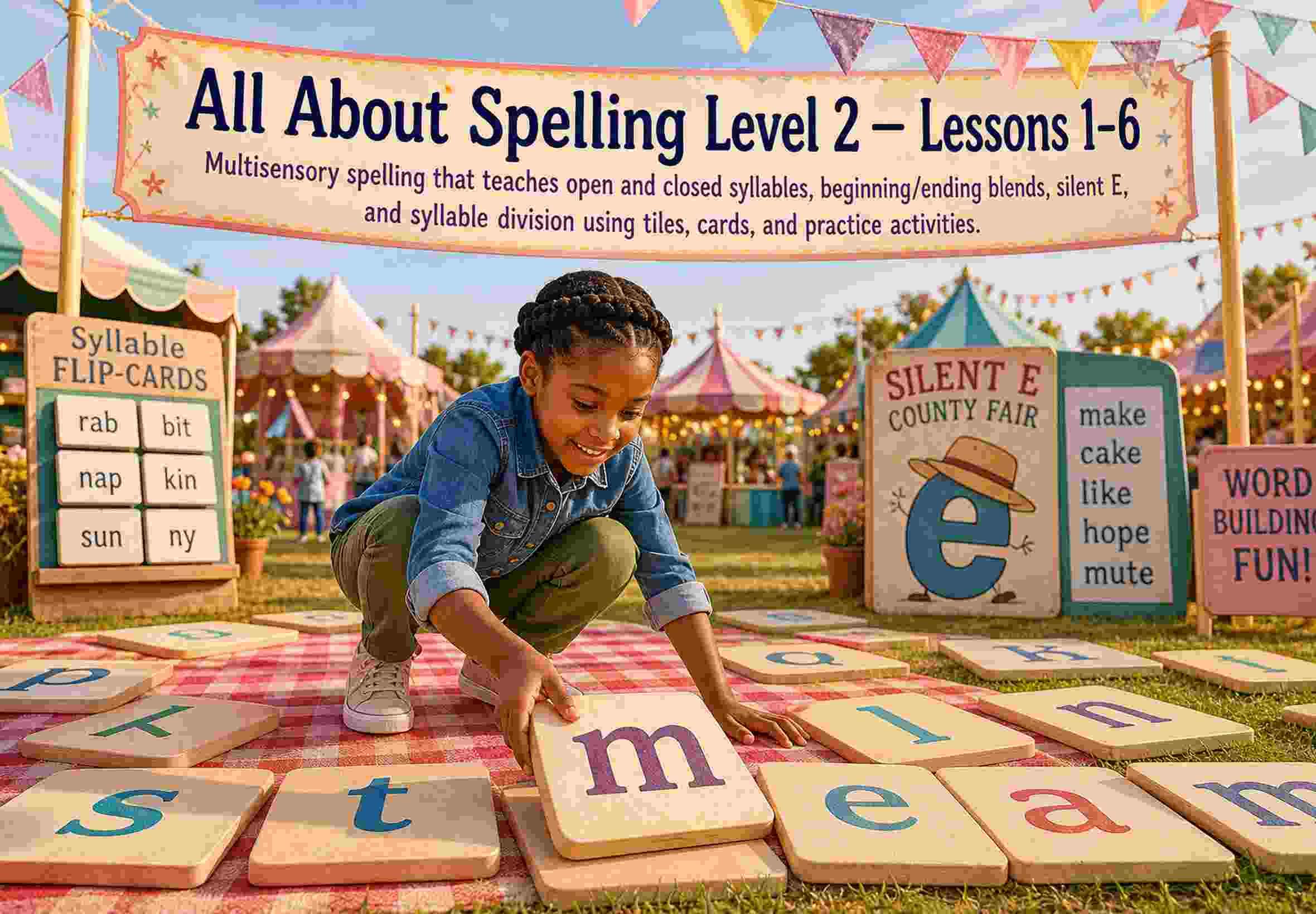 All About Spelling Level 2 — Lessons 1–6