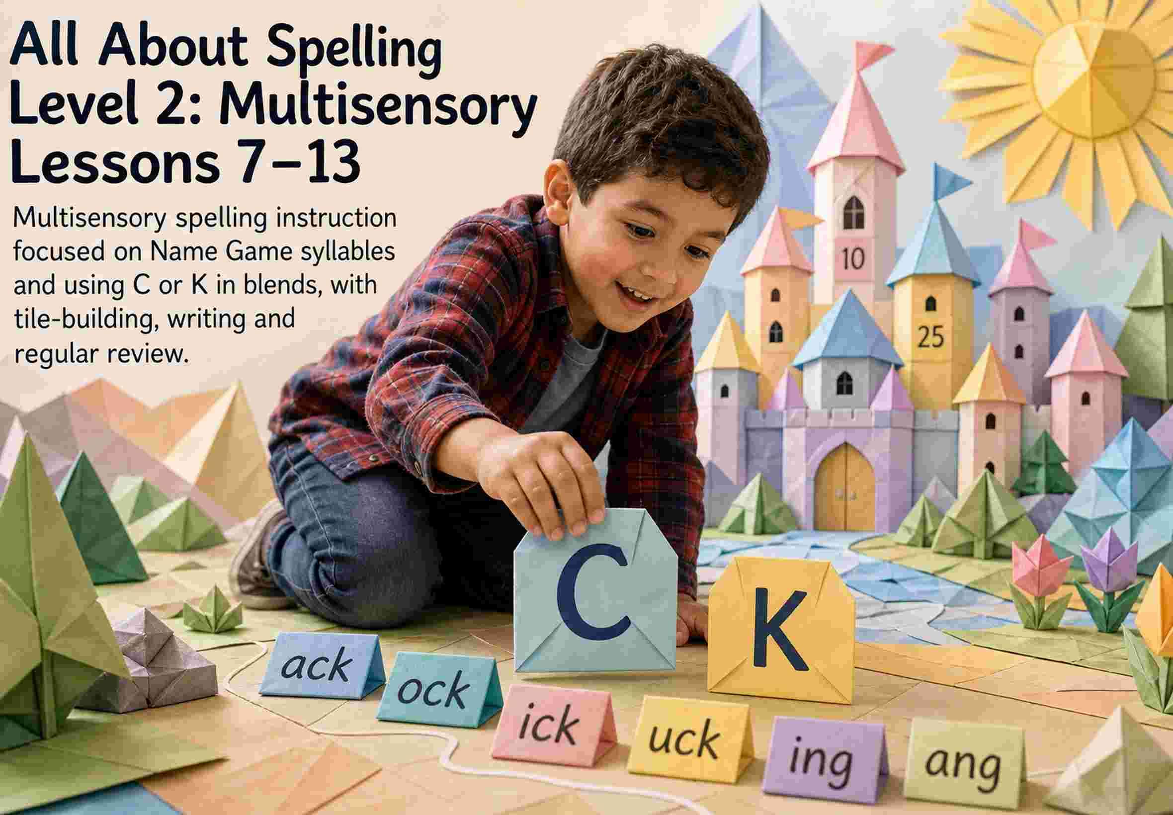 All About Spelling Level 2: Multisensory Lessons 7–13