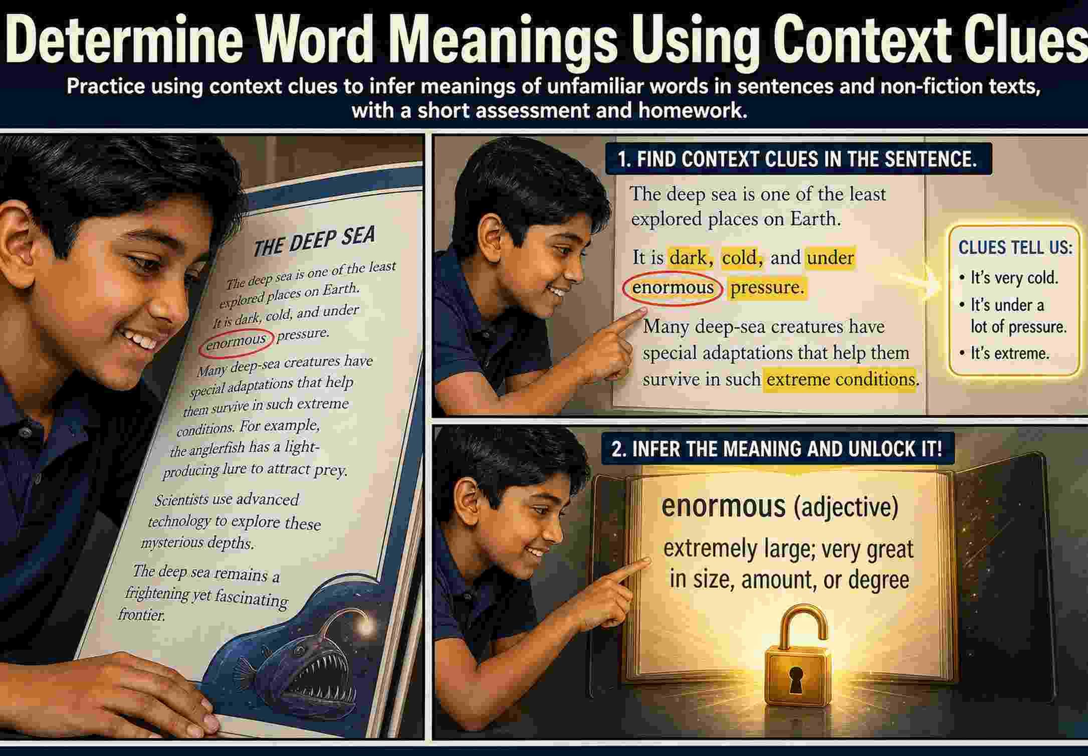 Determine Word Meanings Using Context Clues