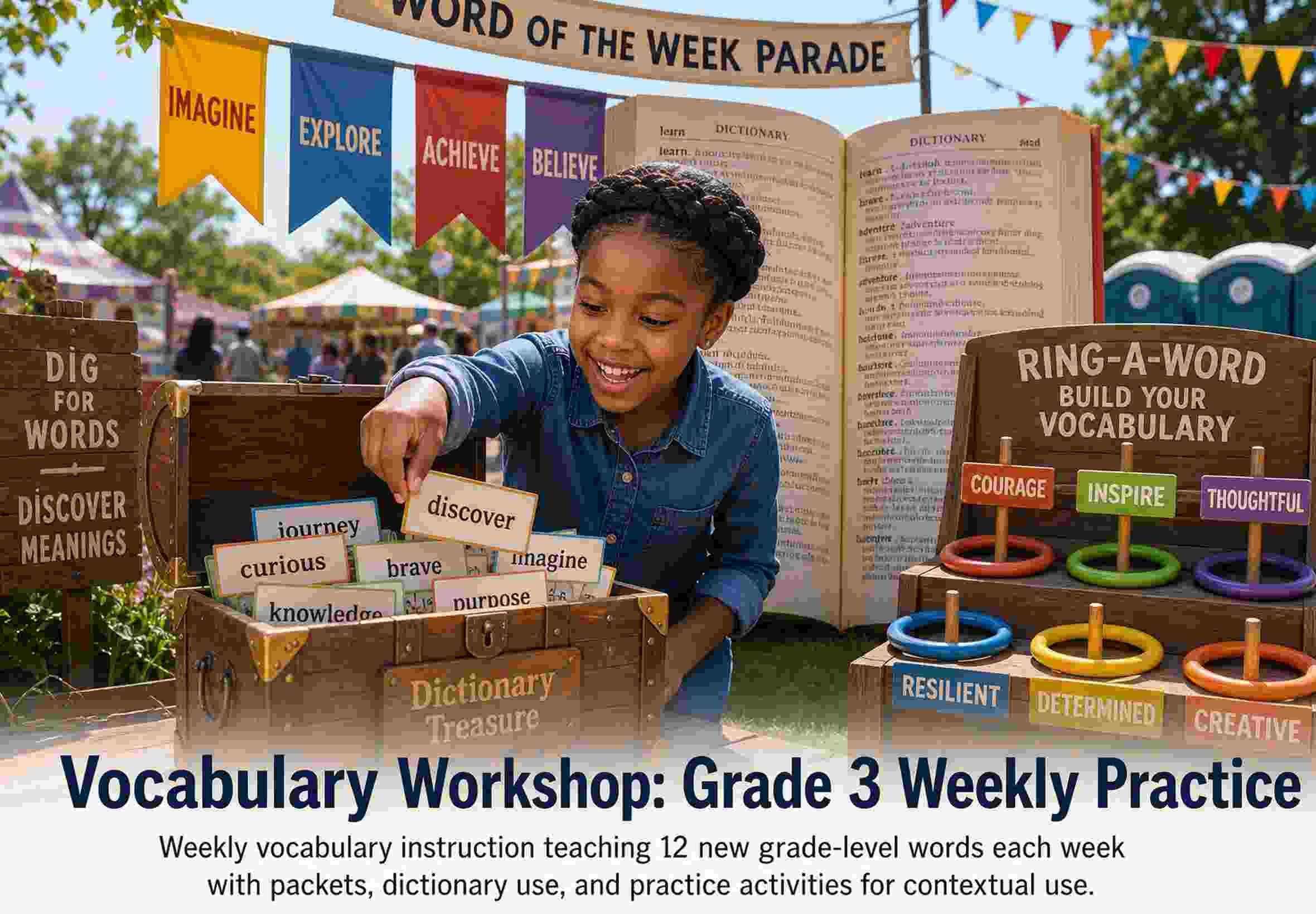 Vocabulary Workshop: Grade 3 Weekly Practice