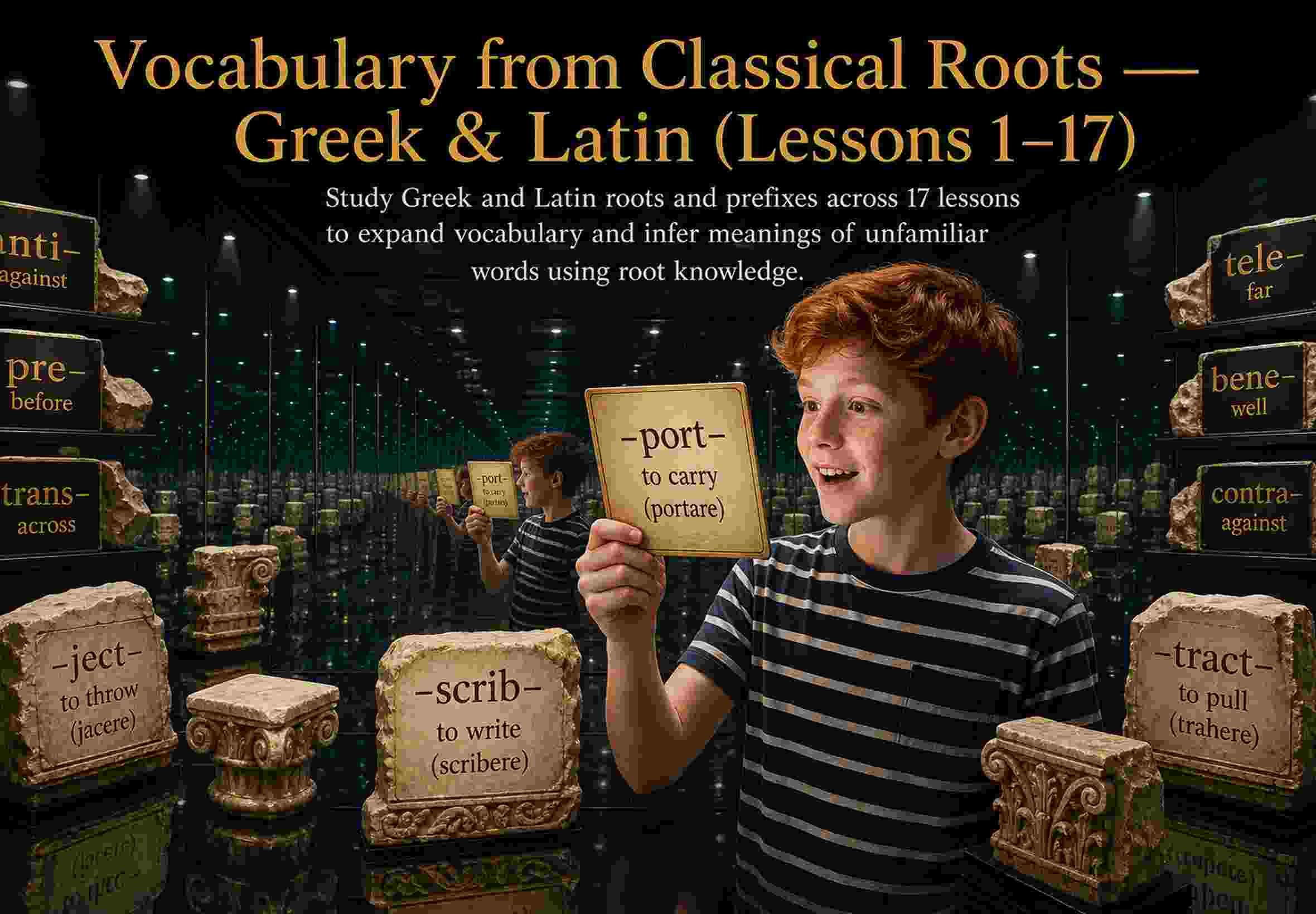 Vocabulary from Classical Roots — Greek & Latin (Lessons 1–17)