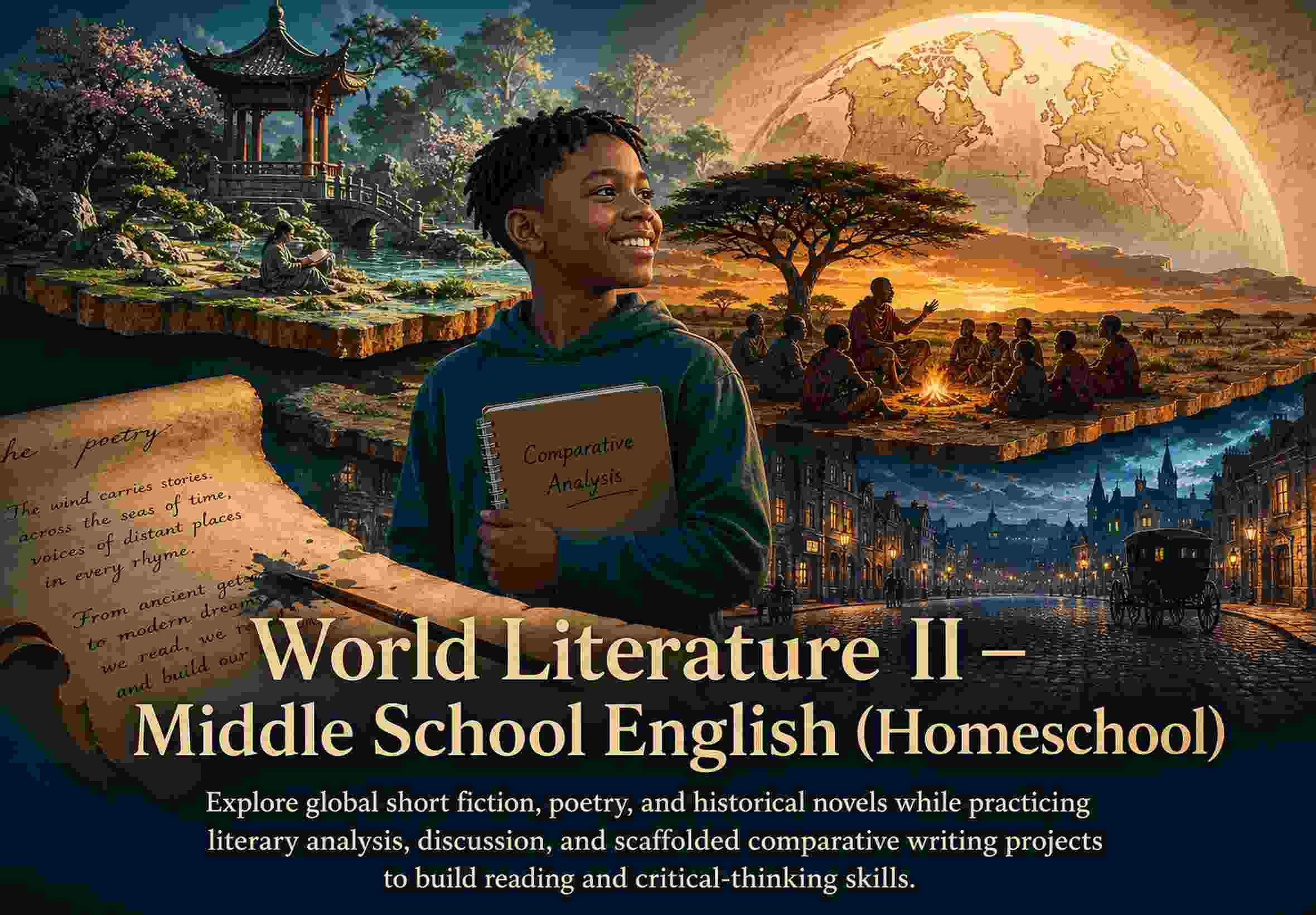 World Literature II — Middle School English (Homeschool)