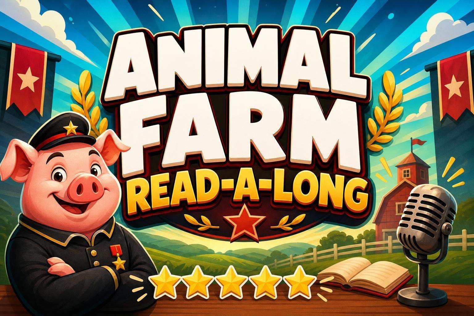 Animal Farm Read-Aloud and Discussion: Building Reading Confidence