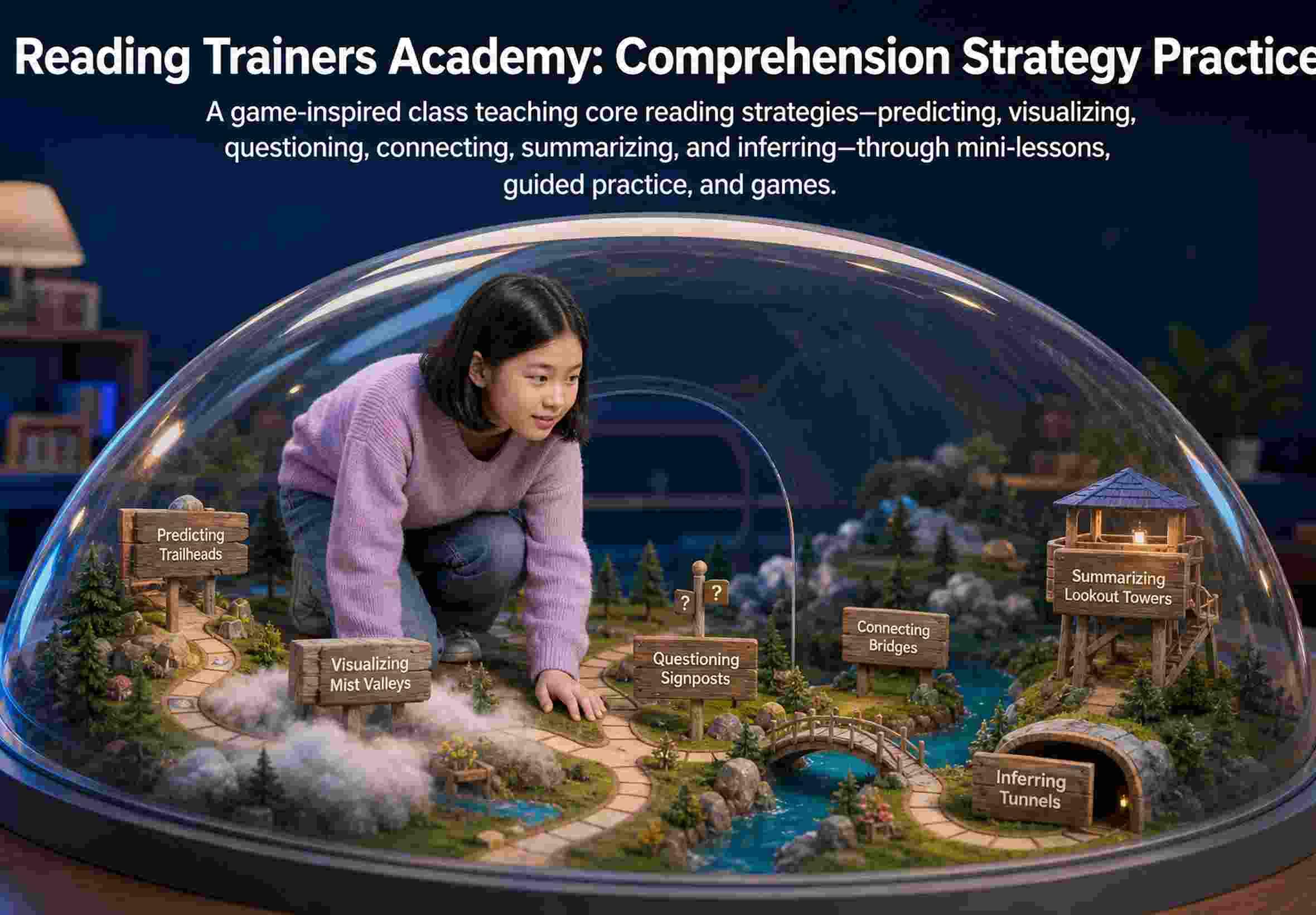 Reading Trainers Academy: Comprehension Strategy Practice