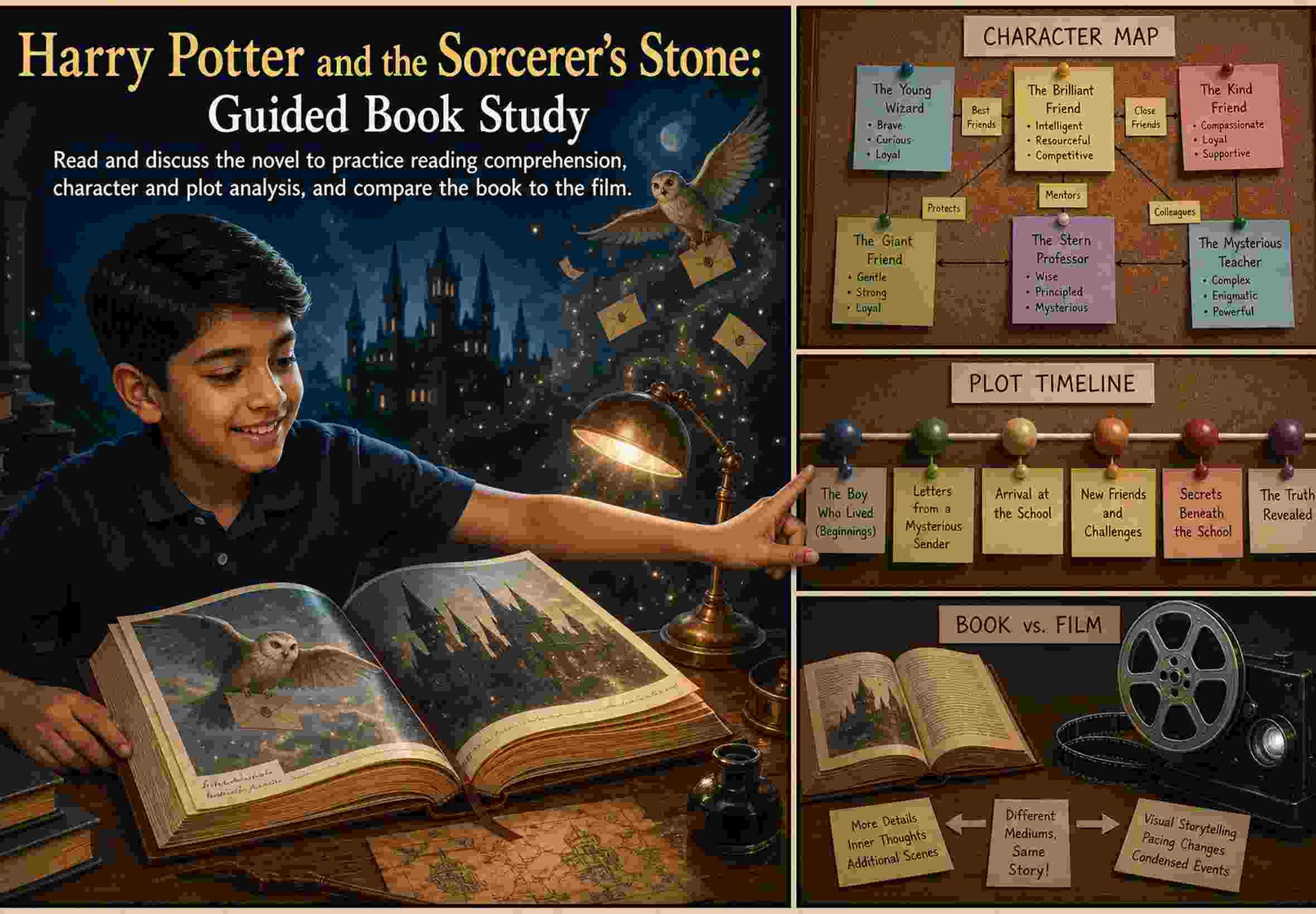 Harry Potter and the Sorcerer's Stone: Guided Book Study