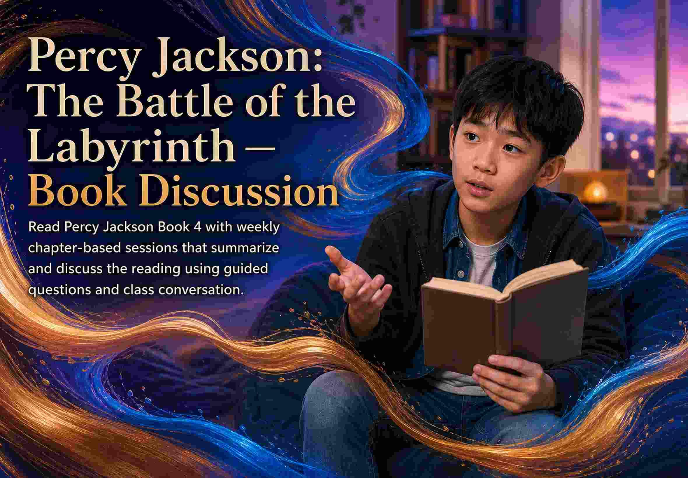 Percy Jackson: The Battle of the Labyrinth — Book Discussion