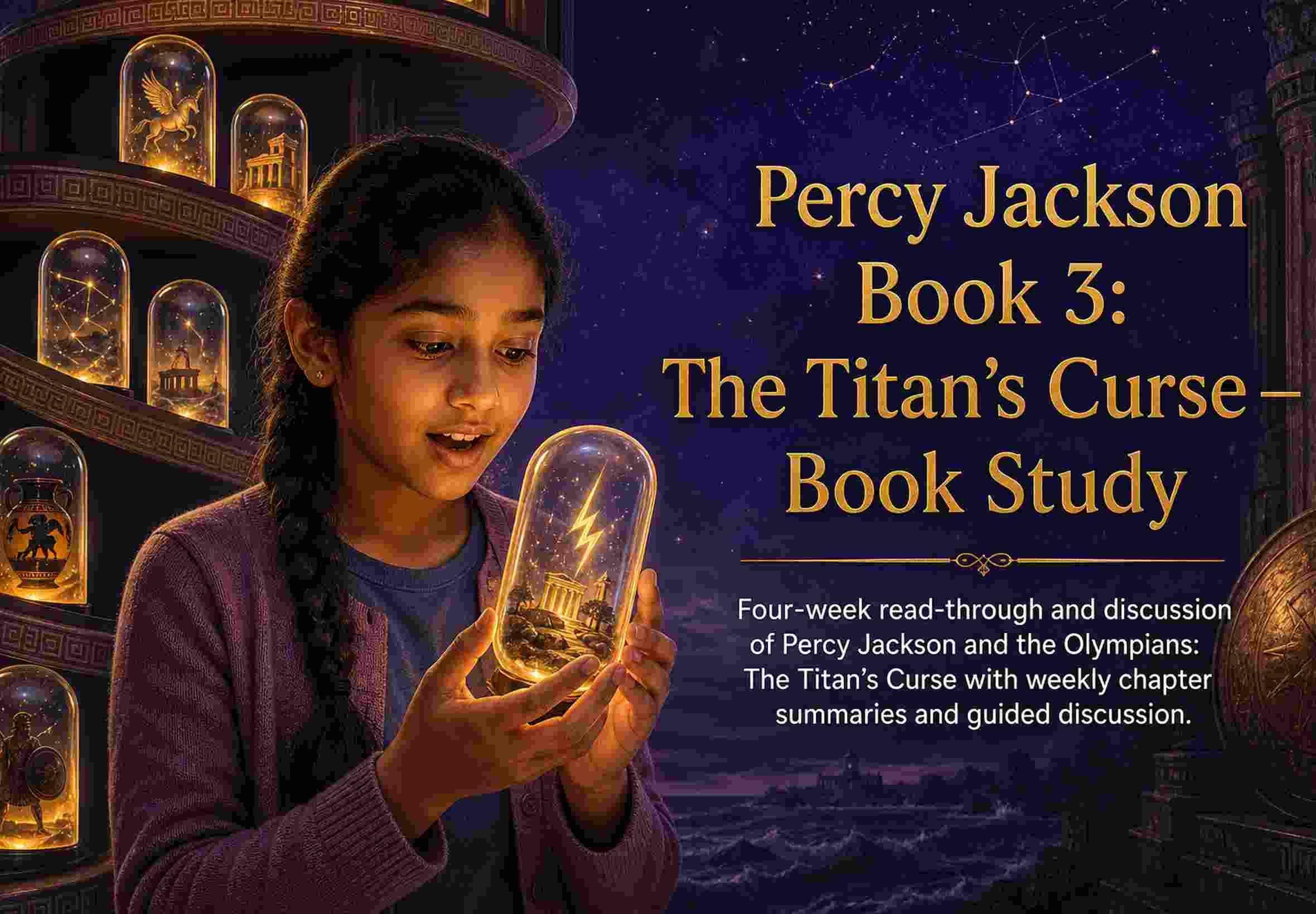 Percy Jackson Book 3: The Titan's Curse — Book Study