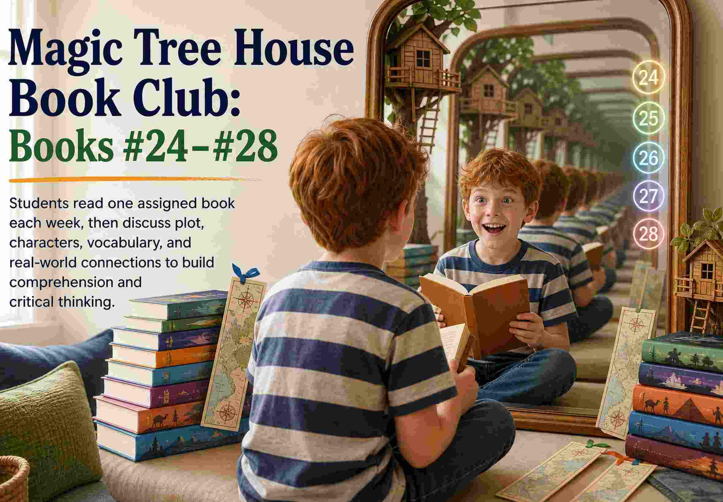 Magic Tree House Book Club: Books #24–#28