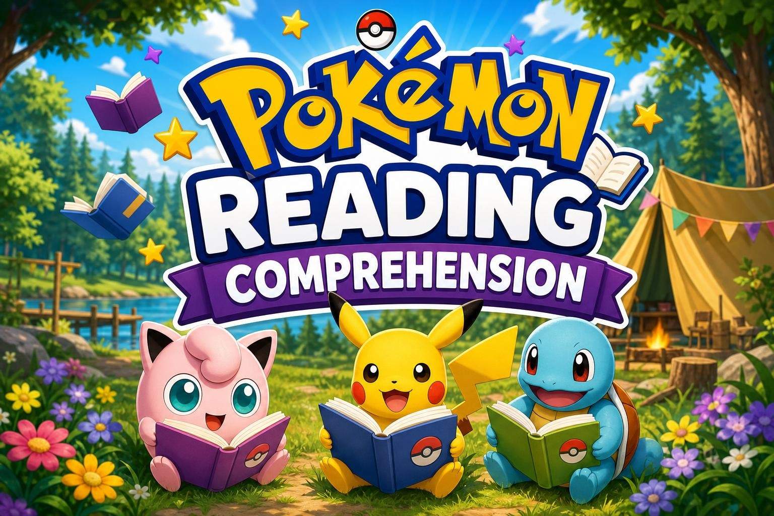 Pokemon Reading Comprehension Adventure
