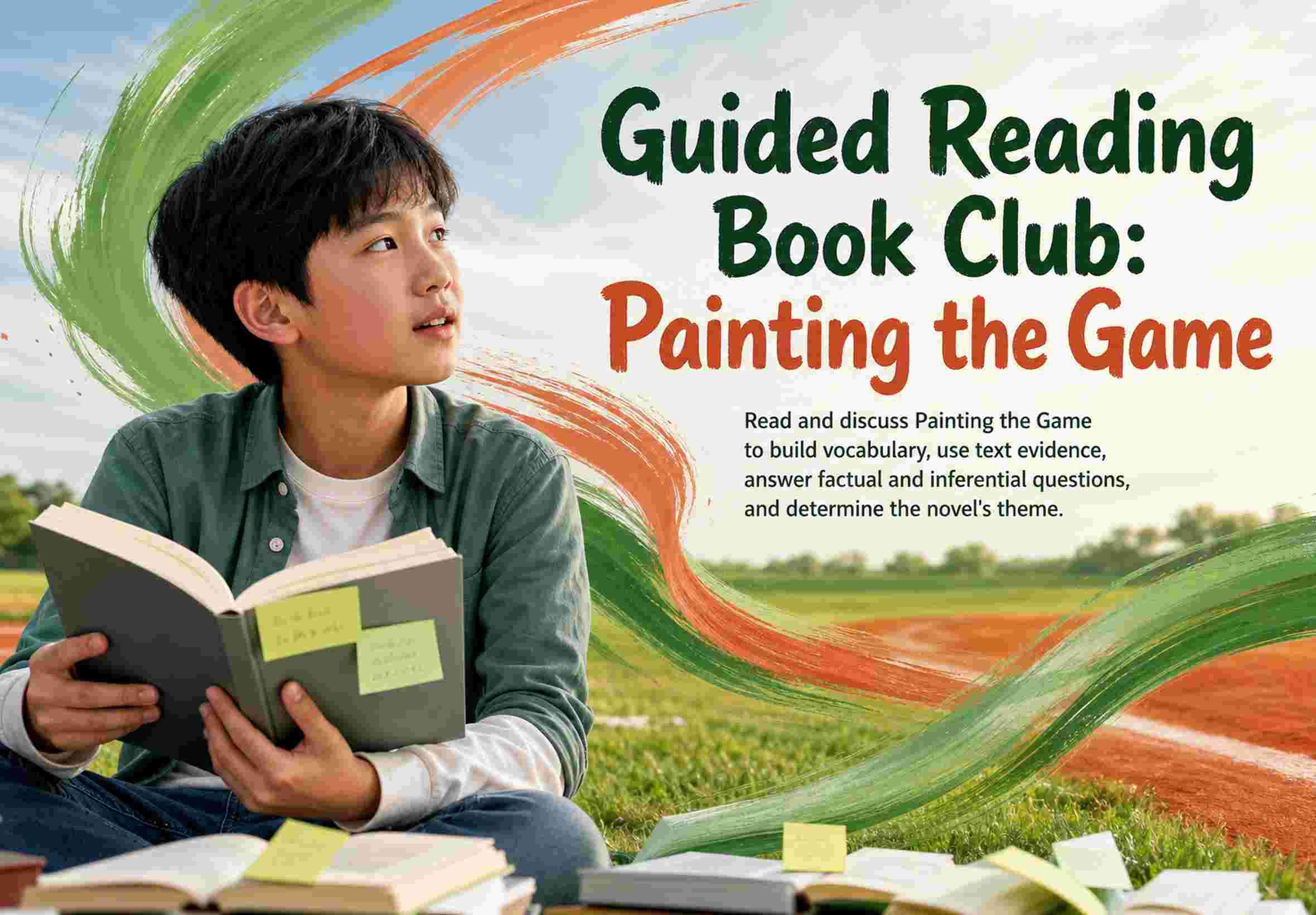 Guided Reading Book Club: Painting the Game