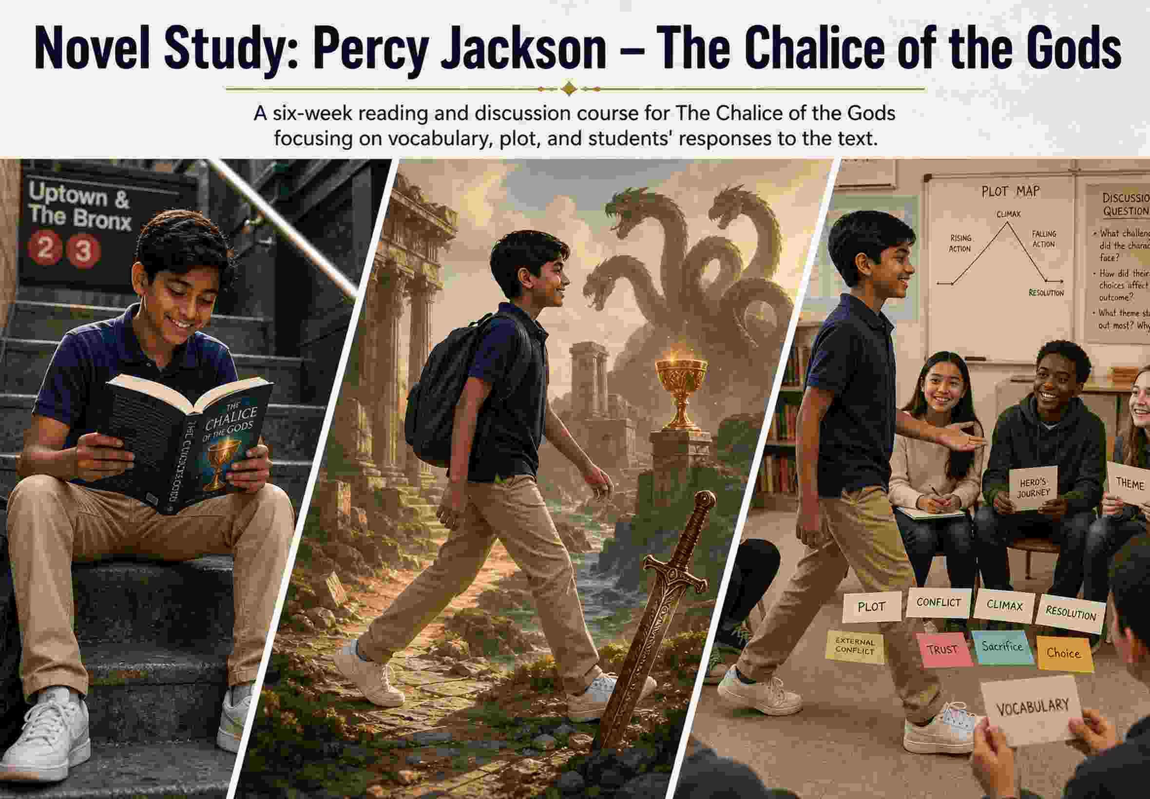 Novel Study: Percy Jackson — The Chalice of the Gods