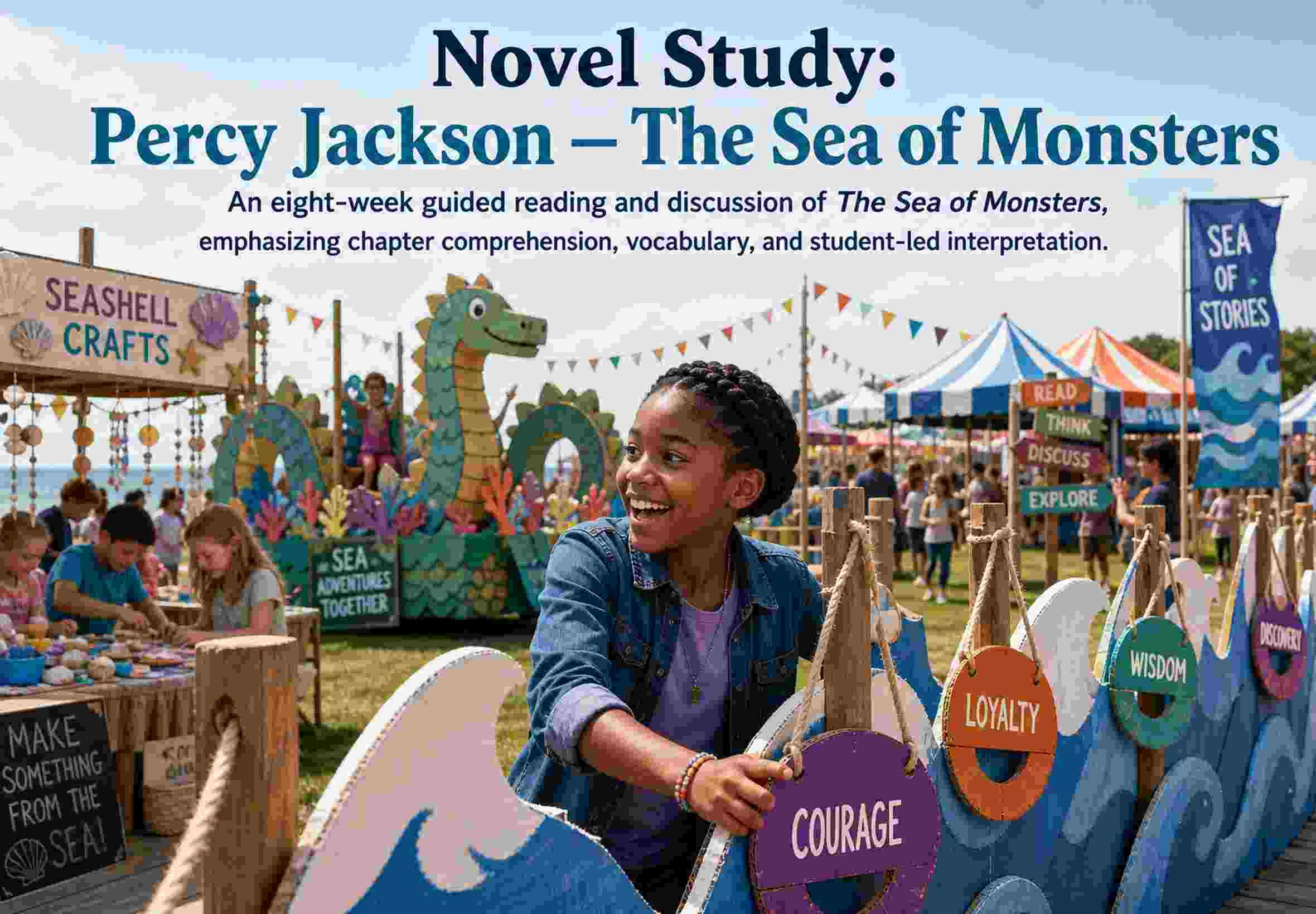 Novel Study: Percy Jackson — The Sea of Monsters