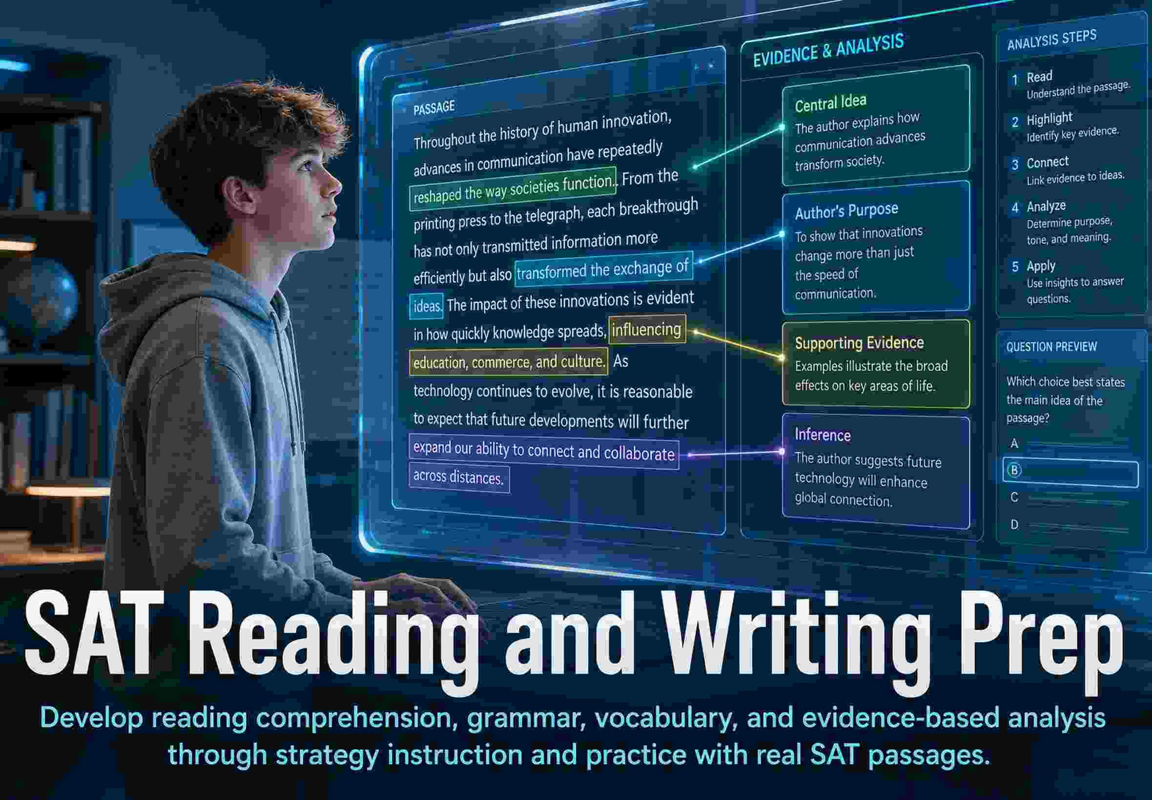 SAT Reading and Writing Prep