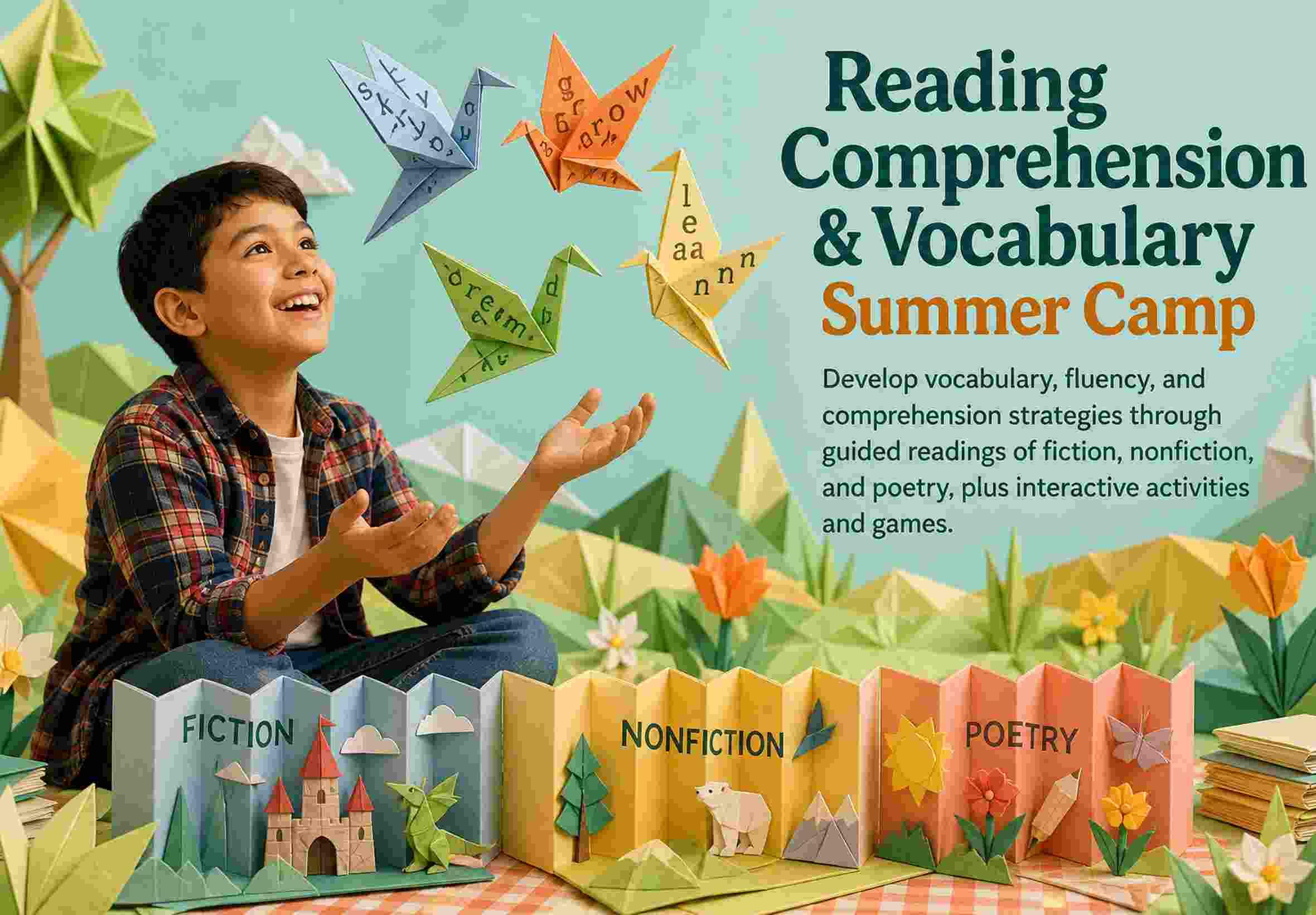 Reading Comprehension & Vocabulary Summer Camp