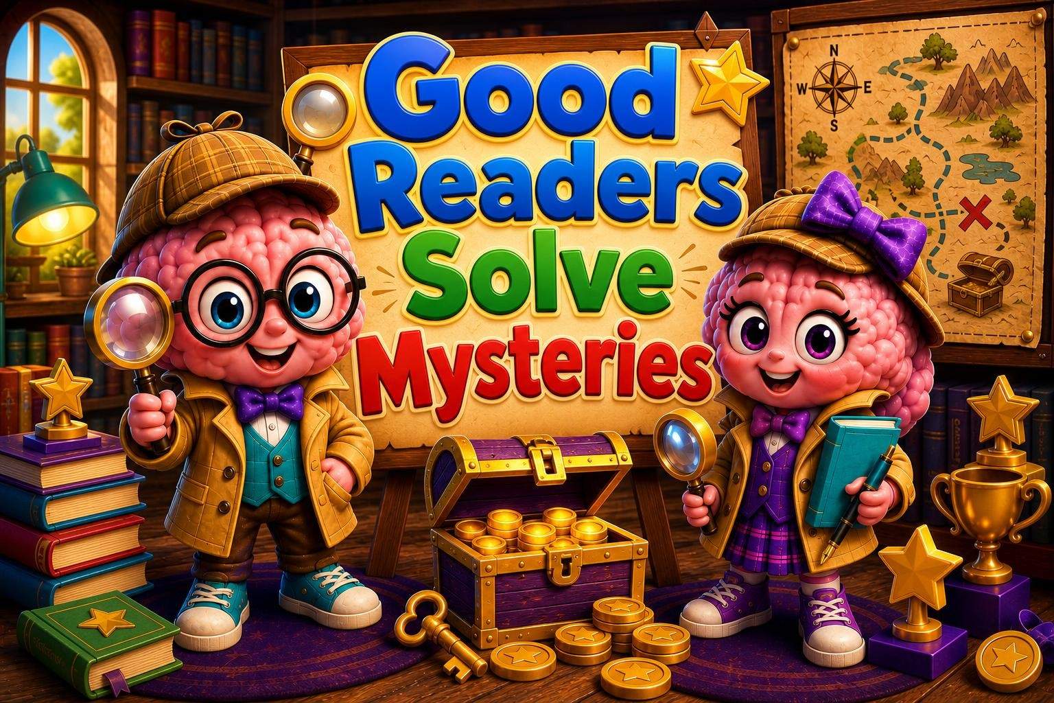 3rd Grade Reading Review: Escape-Room Skills Practice