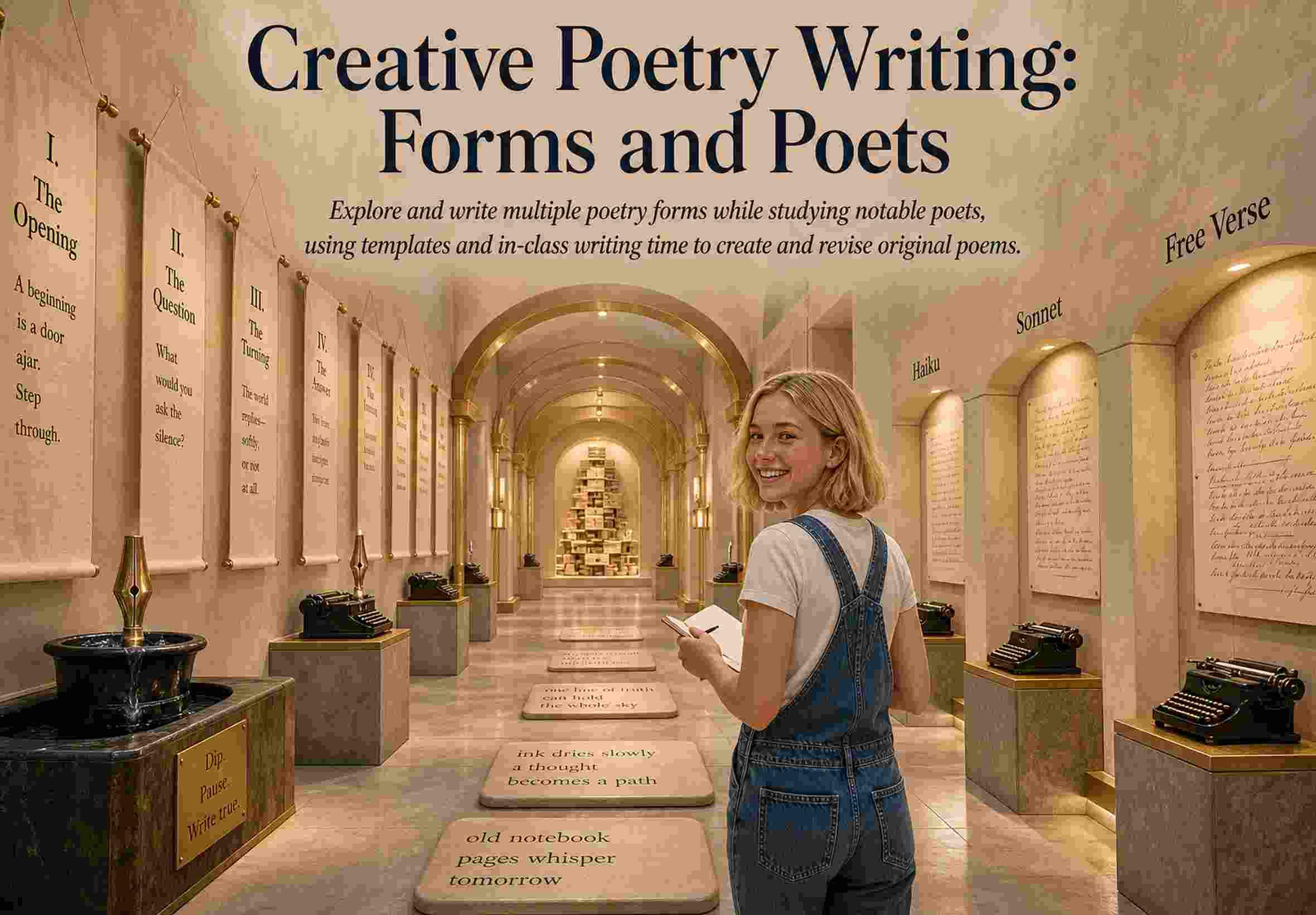 Creative Poetry Writing: Forms and Poets