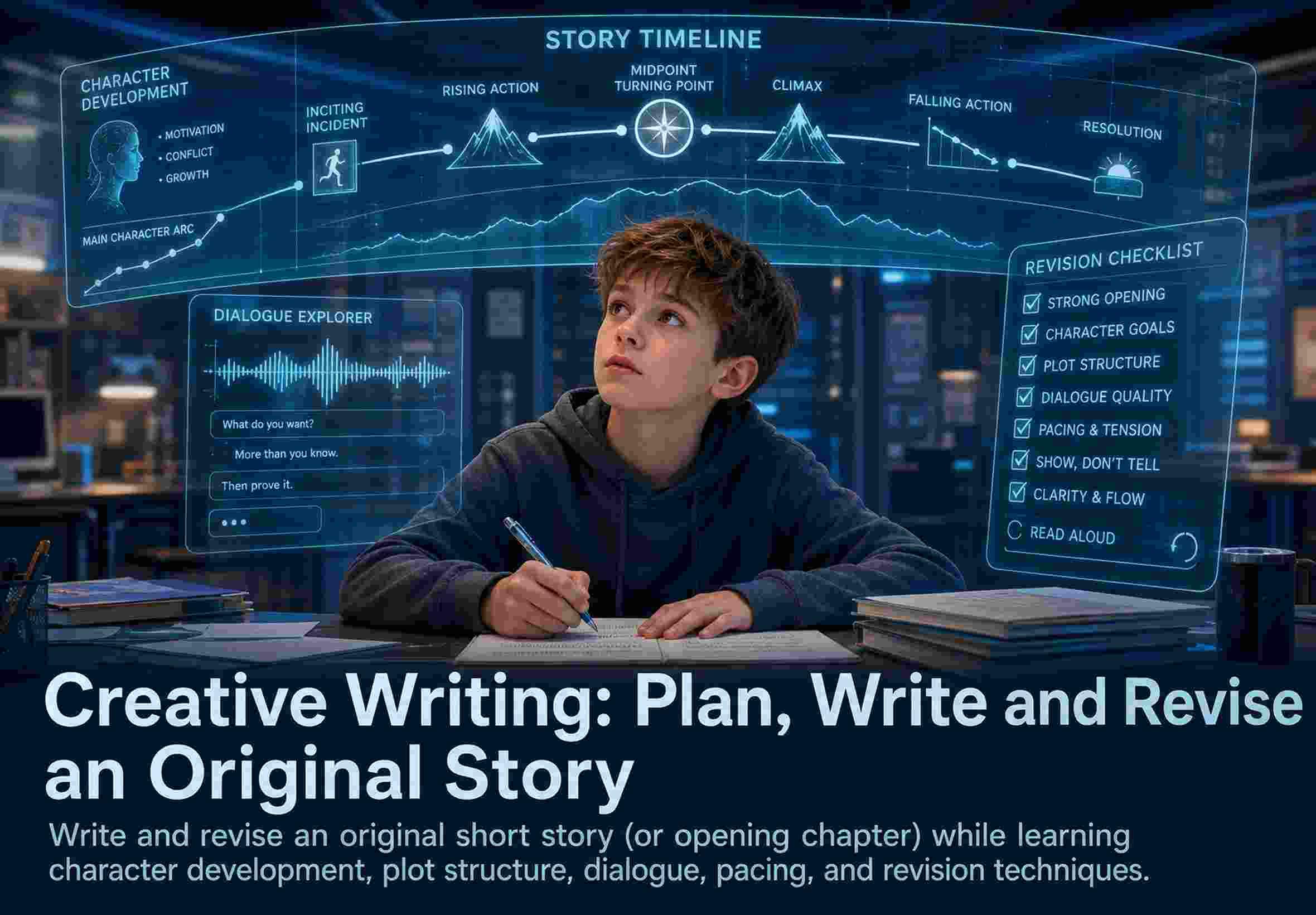Creative Writing: Plan, Write and Revise an Original Story