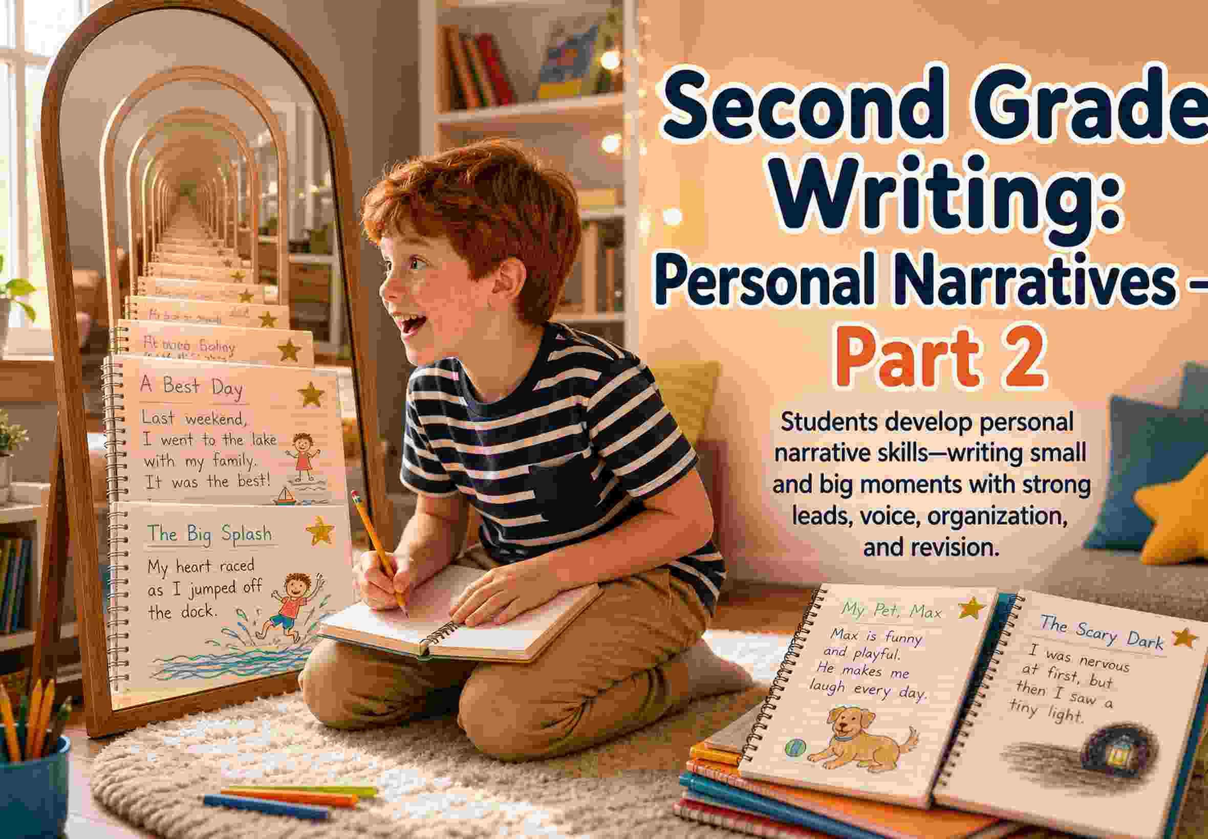 Second Grade Writing: Personal Narratives — Part 2