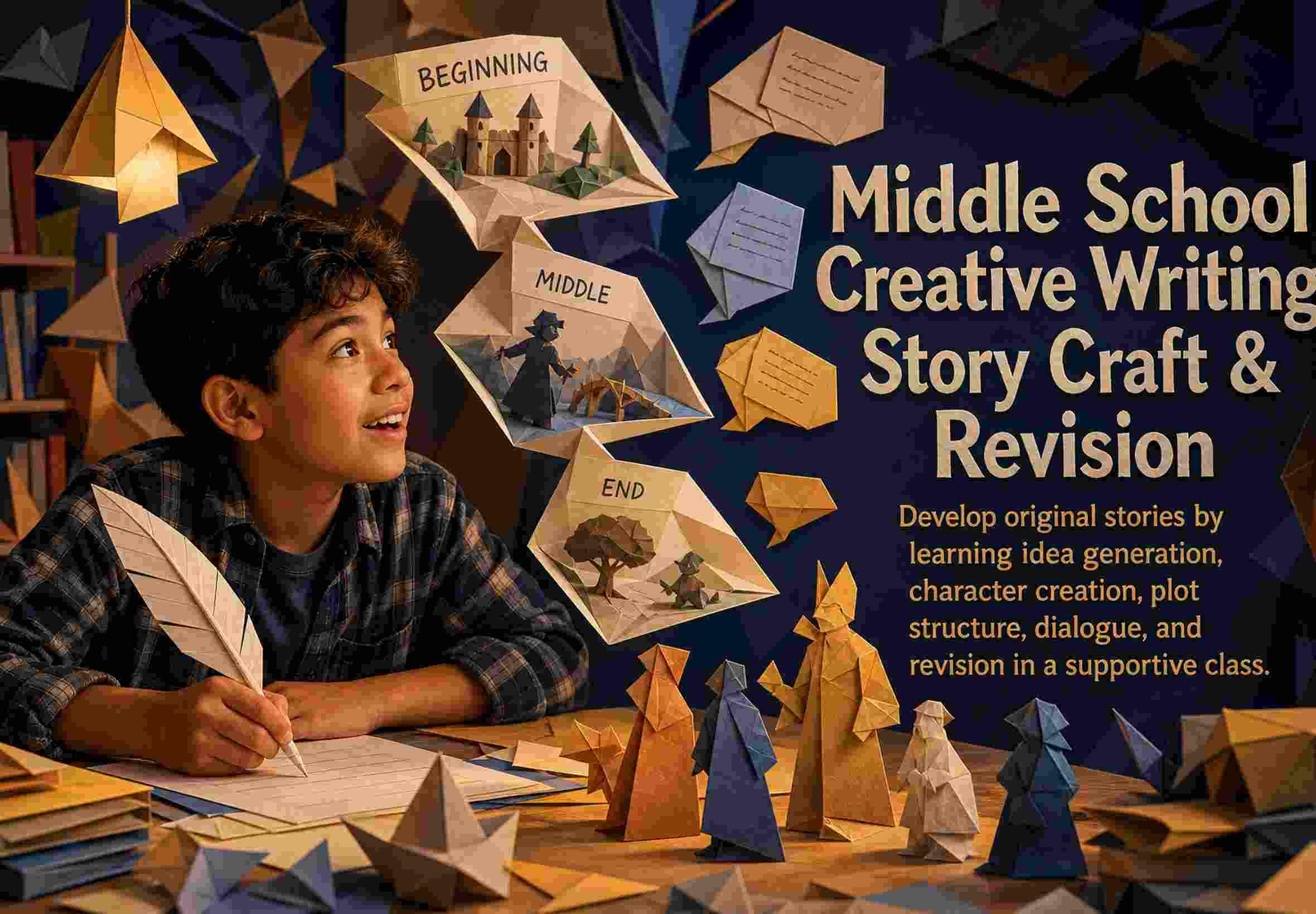 Middle School Creative Writing: Story Craft & Revision