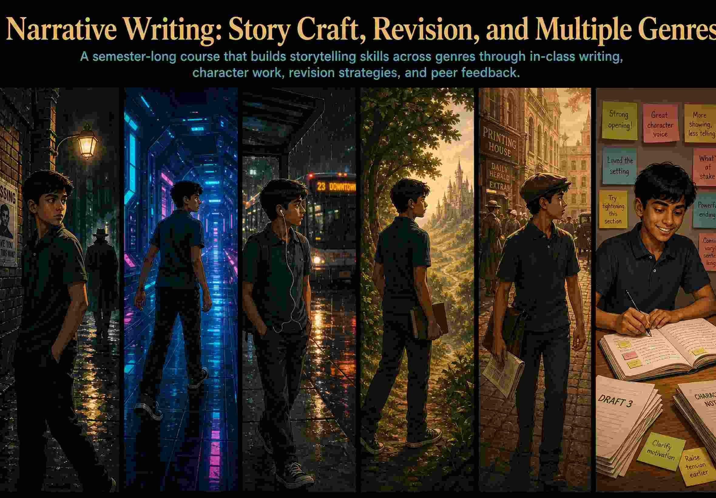 Narrative Writing: Story Craft, Revision, and Multiple Genres