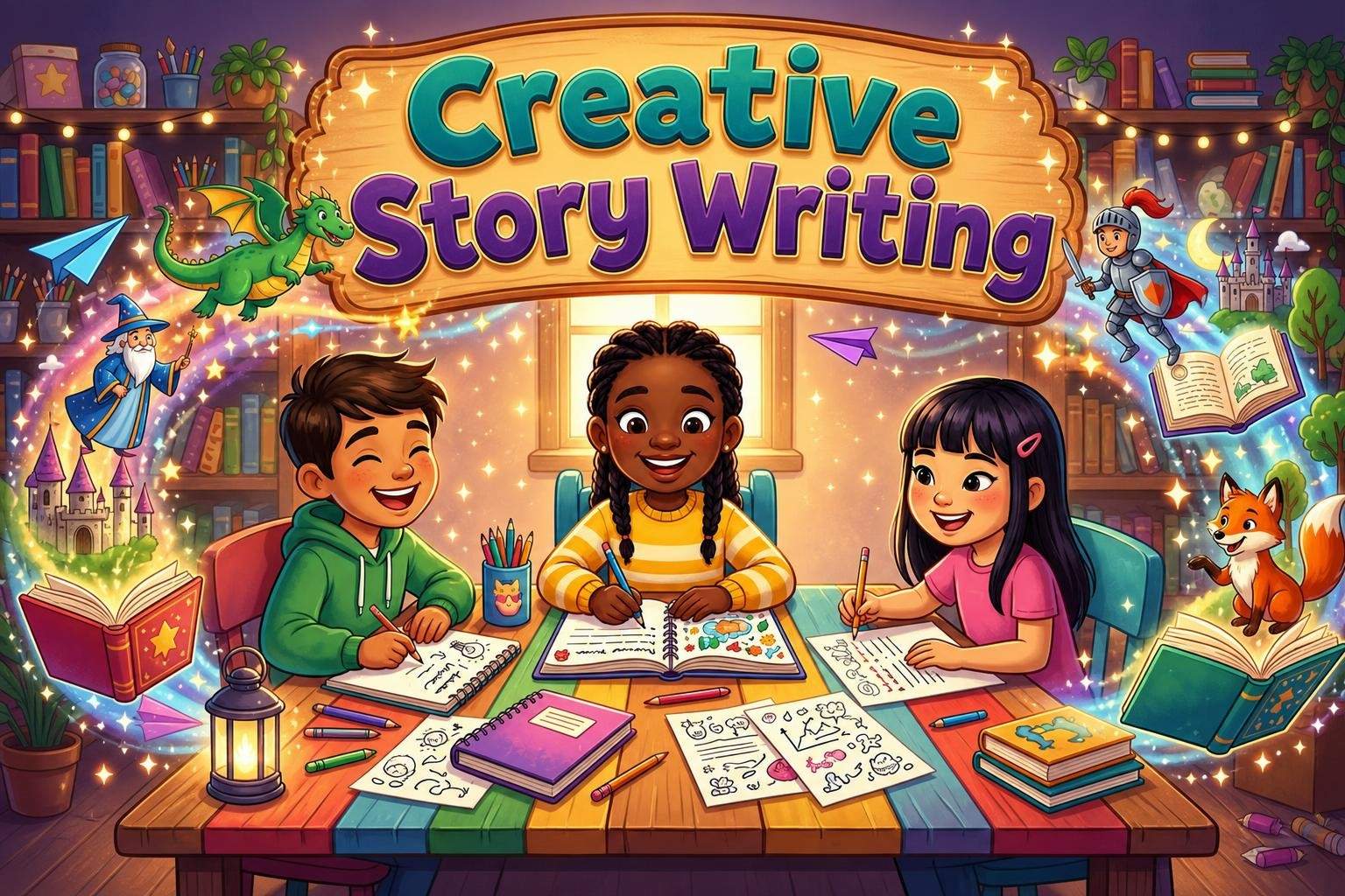 Creative Writing Summer Camp: Plan, Write, and Share a Story