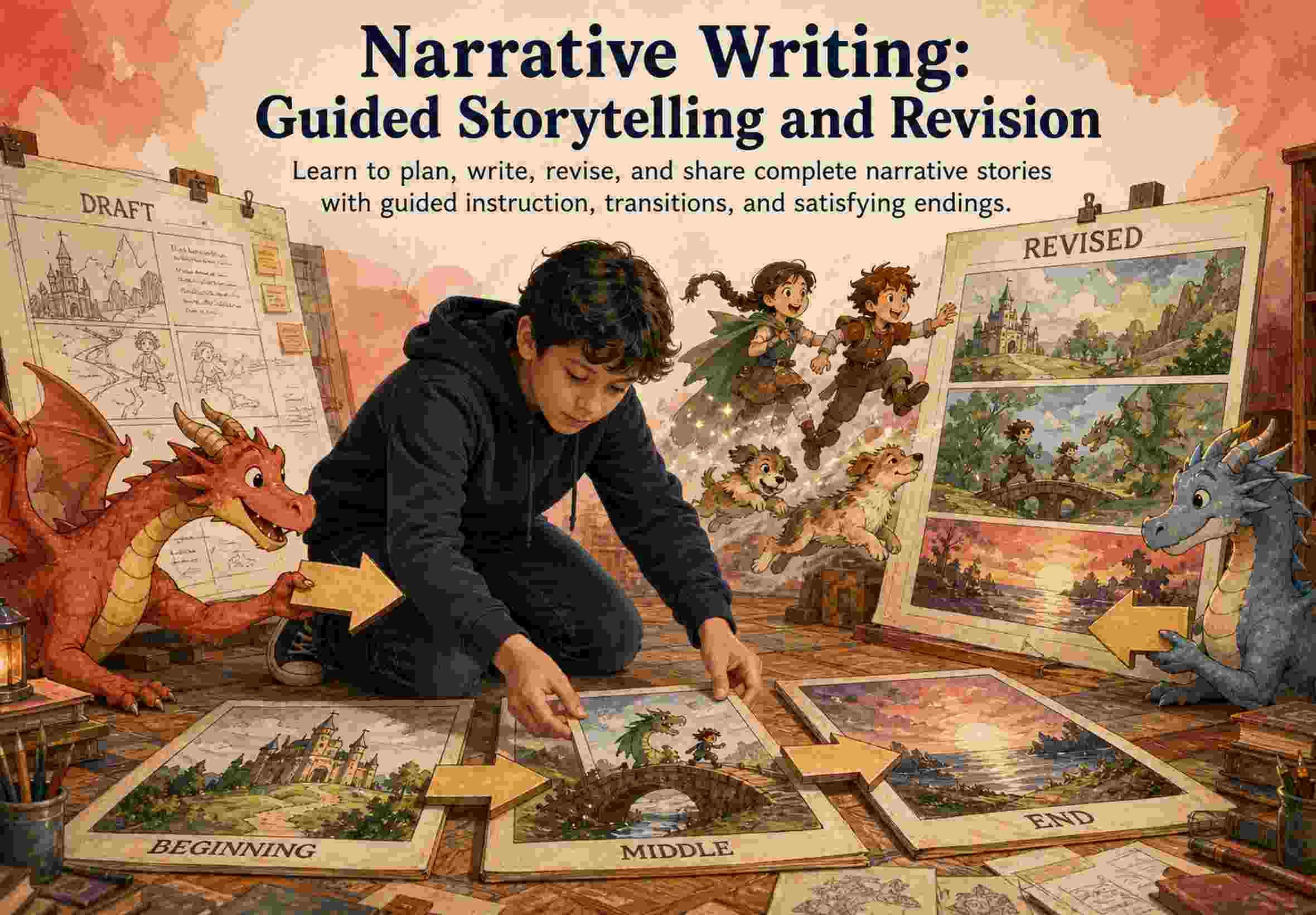 Narrative Writing: Guided Storytelling and Revision