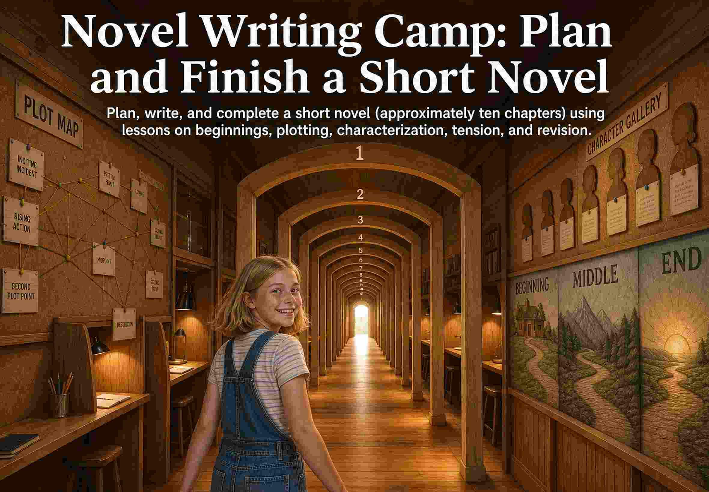 Novel Writing Camp: Plan and Finish a Short Novel
