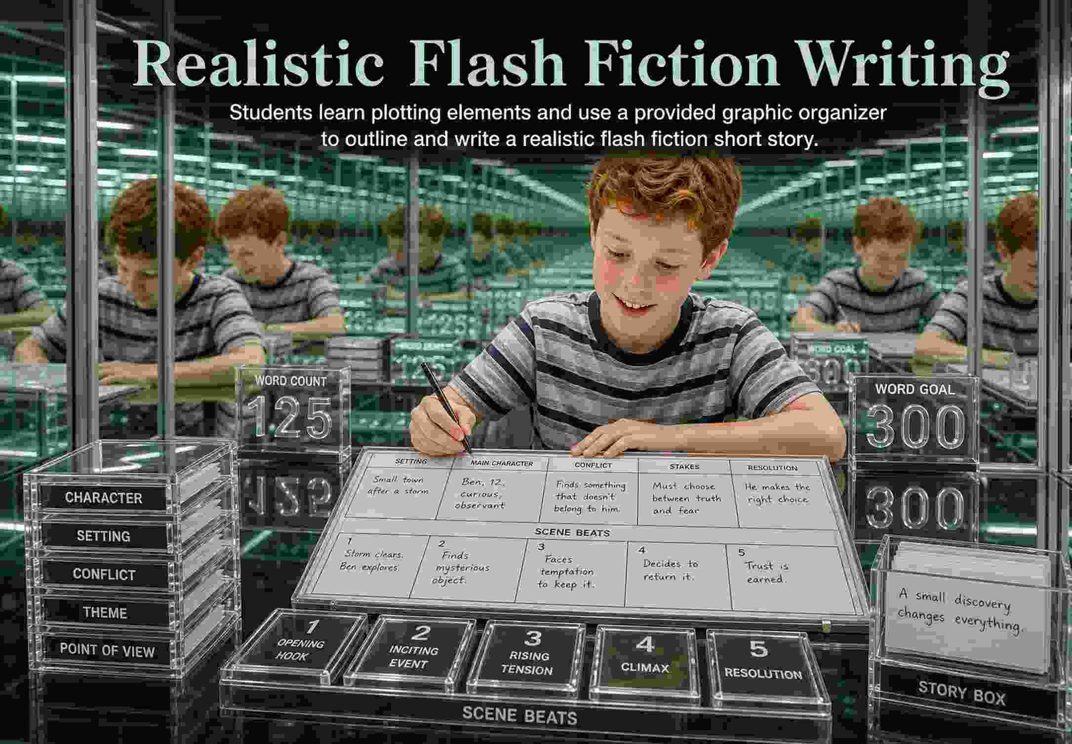 Realistic Flash Fiction Writing