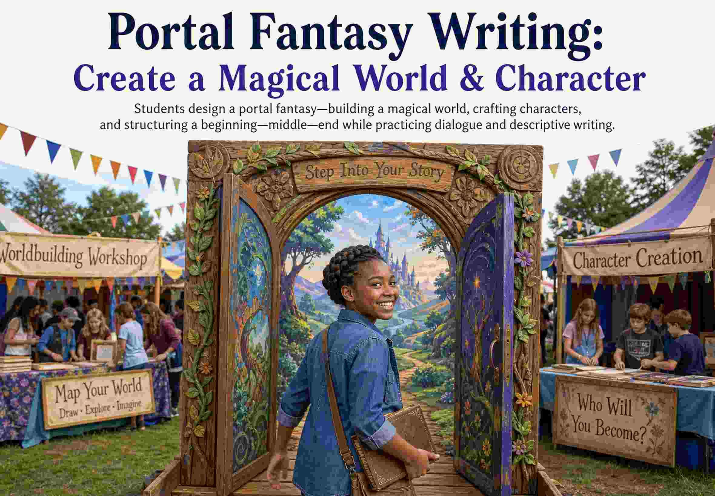 Portal Fantasy Writing: Create a Magical World & Character
