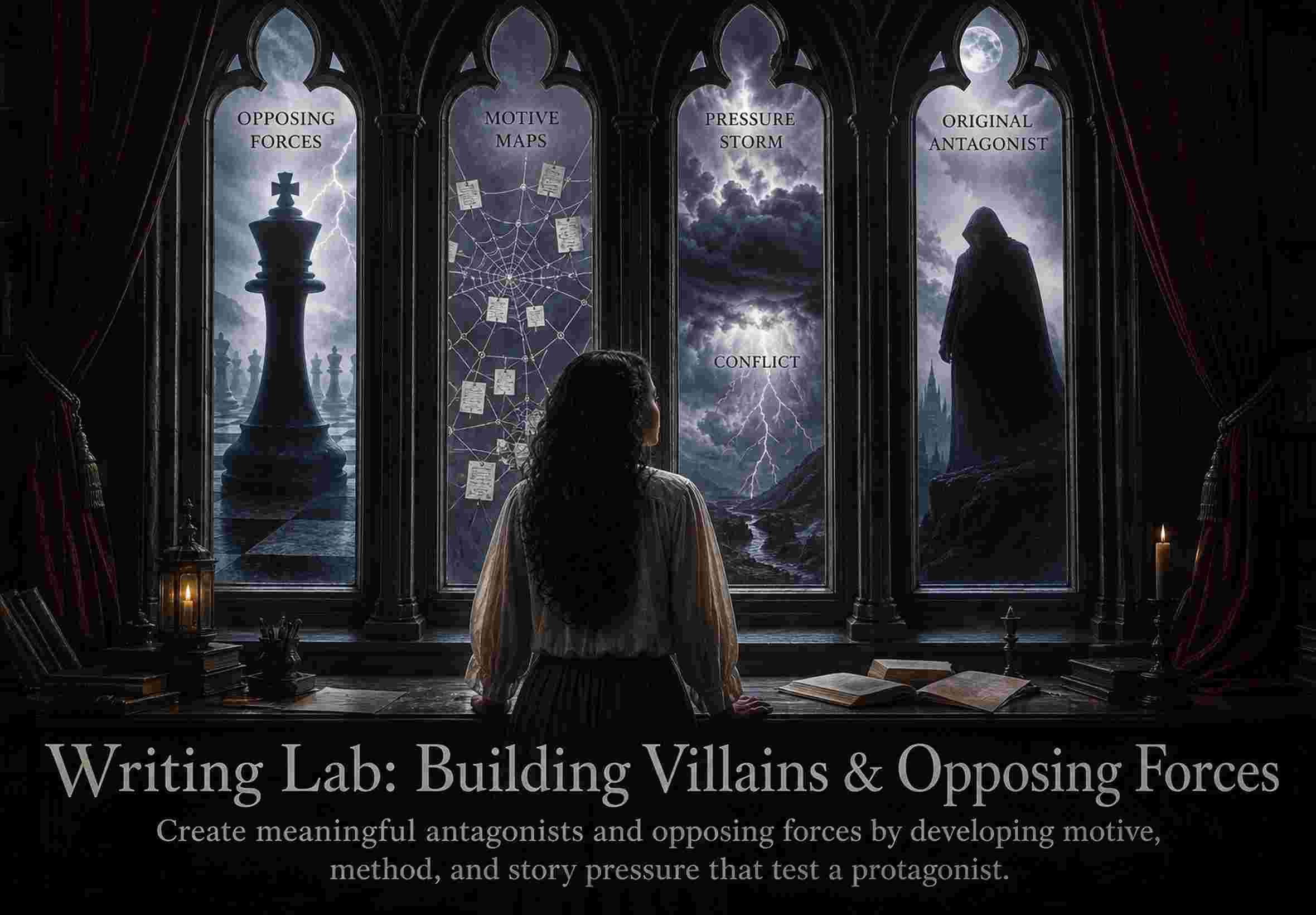 Writing Lab: Building Villains & Opposing Forces