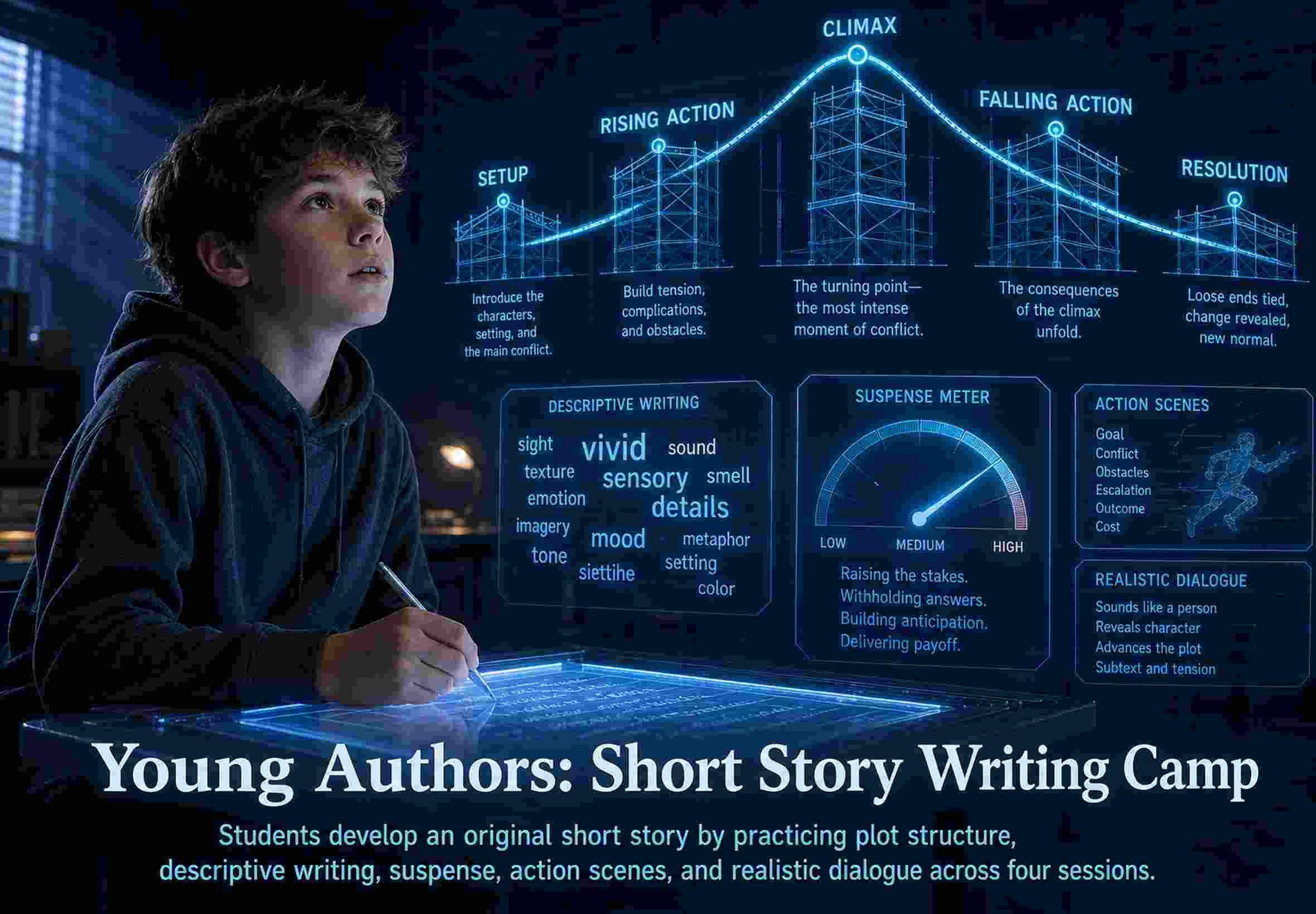 Young Authors: Short Story Writing Camp