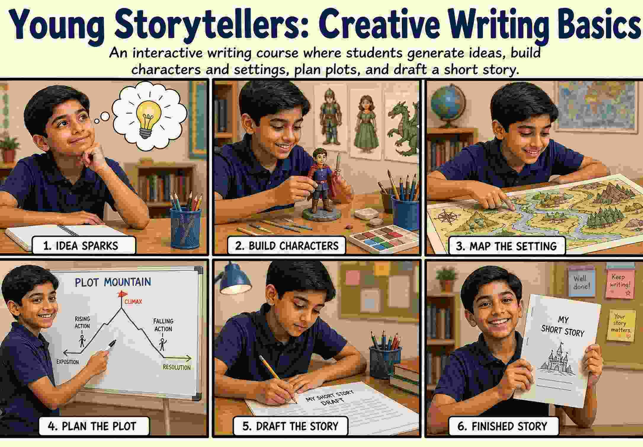 Young Storytellers: Creative Writing Basics