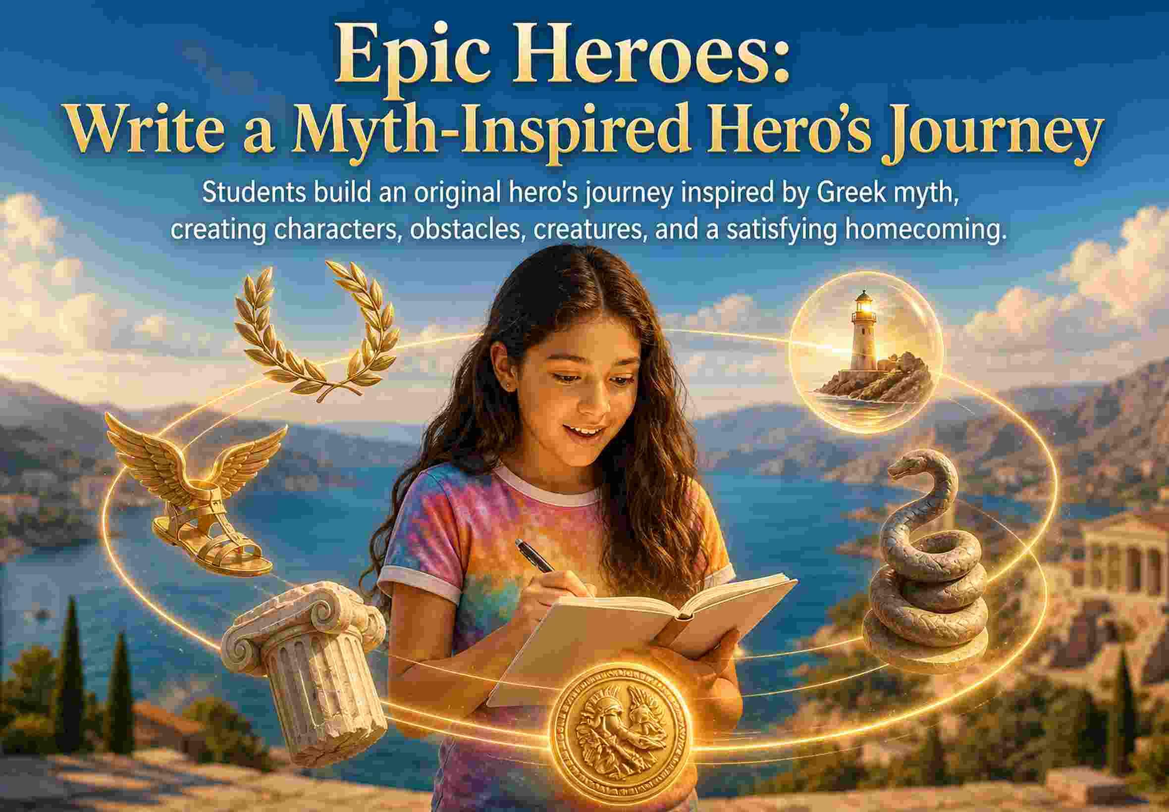 Epic Heroes: Write a Myth-Inspired Hero's Journey