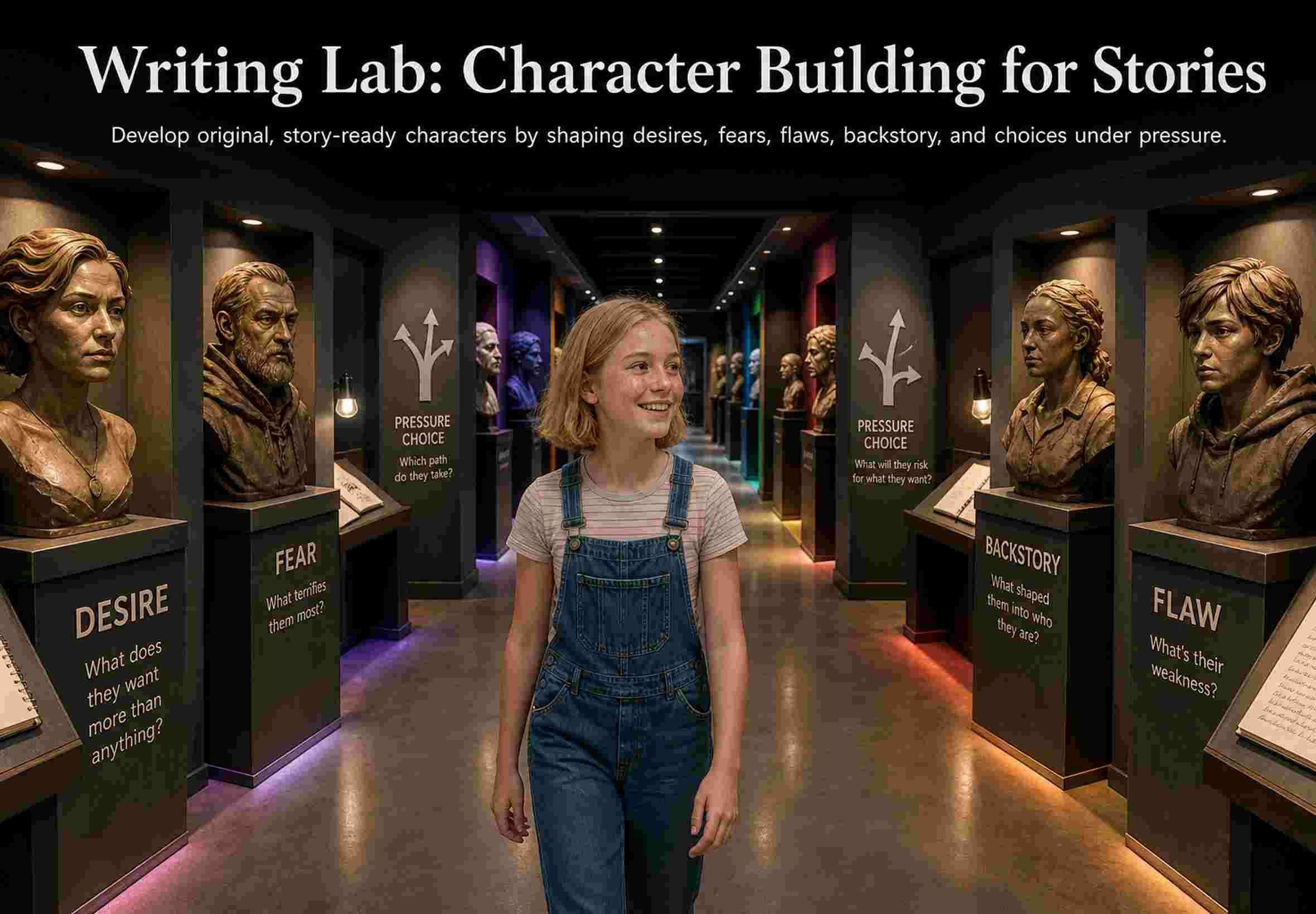 Writing Lab: Character Building for Stories