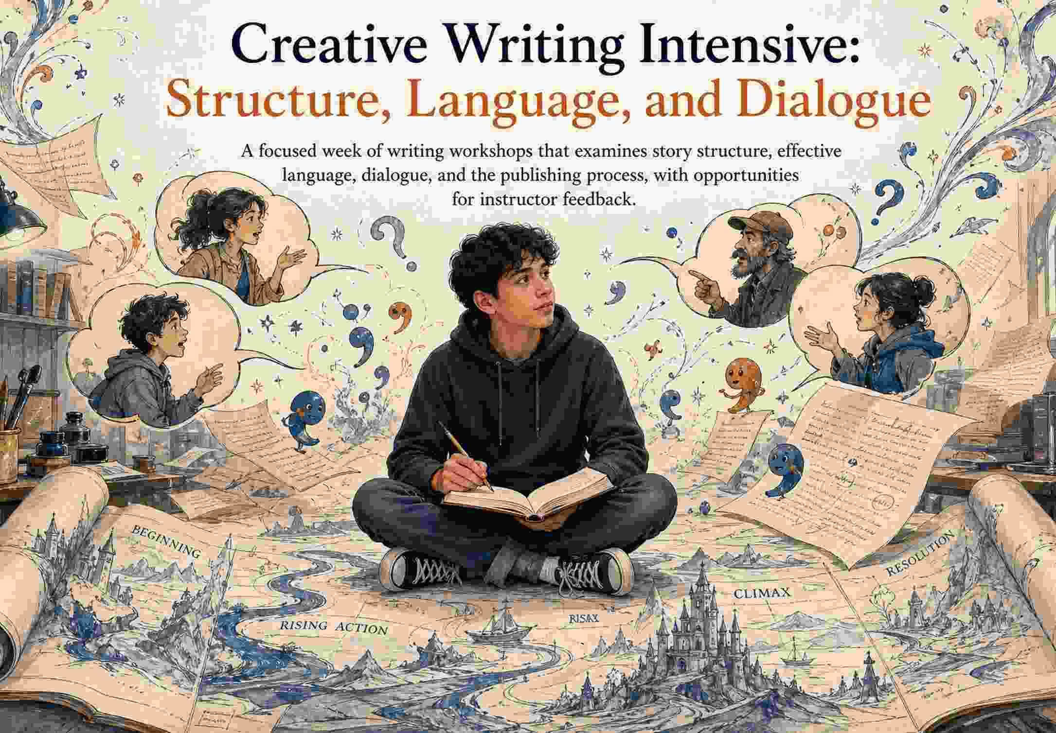 Creative Writing Intensive: Structure, Language, and Dialogue