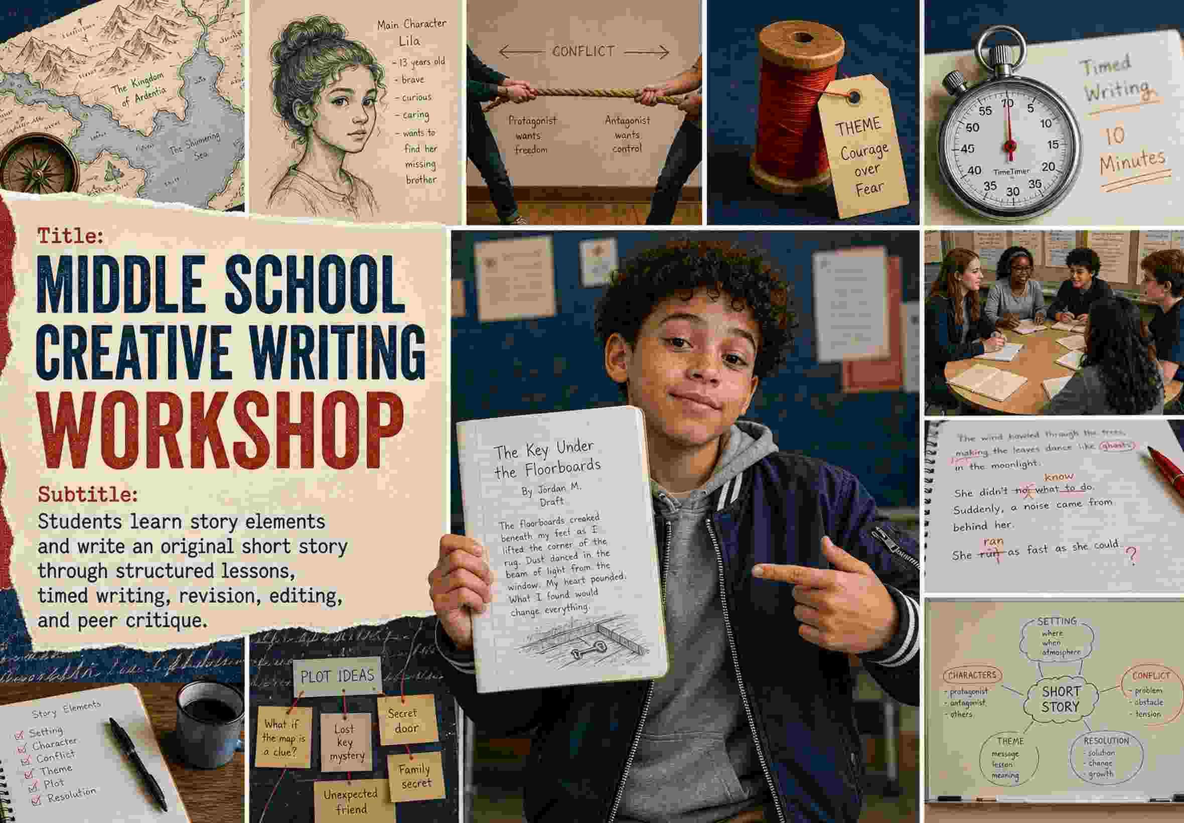 Middle School Creative Writing Workshop