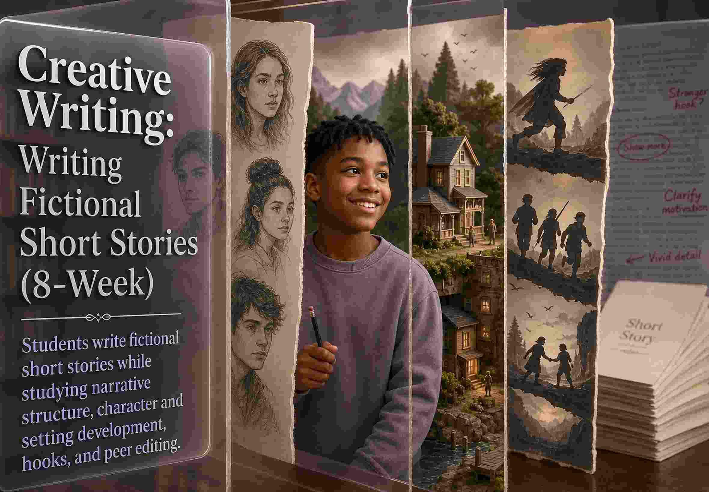 Creative Writing: Writing Fictional Short Stories (8-Week)