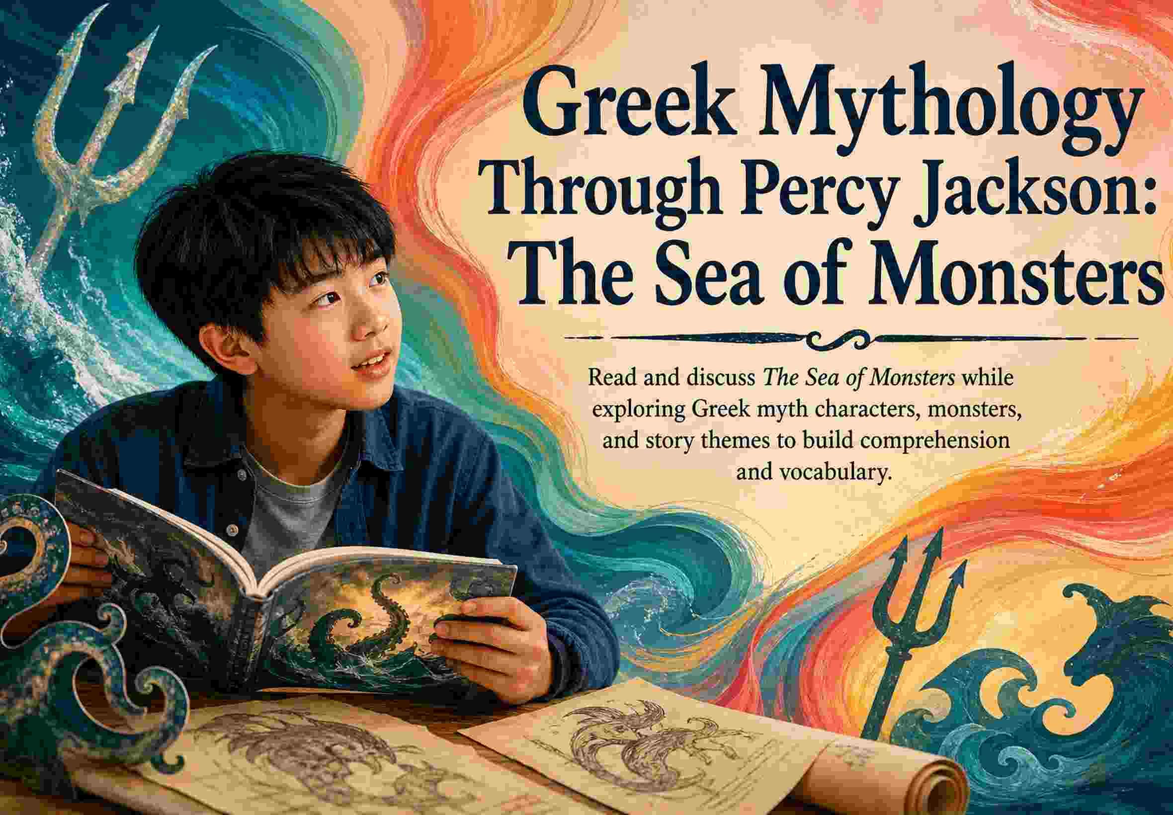 Greek Mythology Through Percy Jackson: The Sea of Monsters