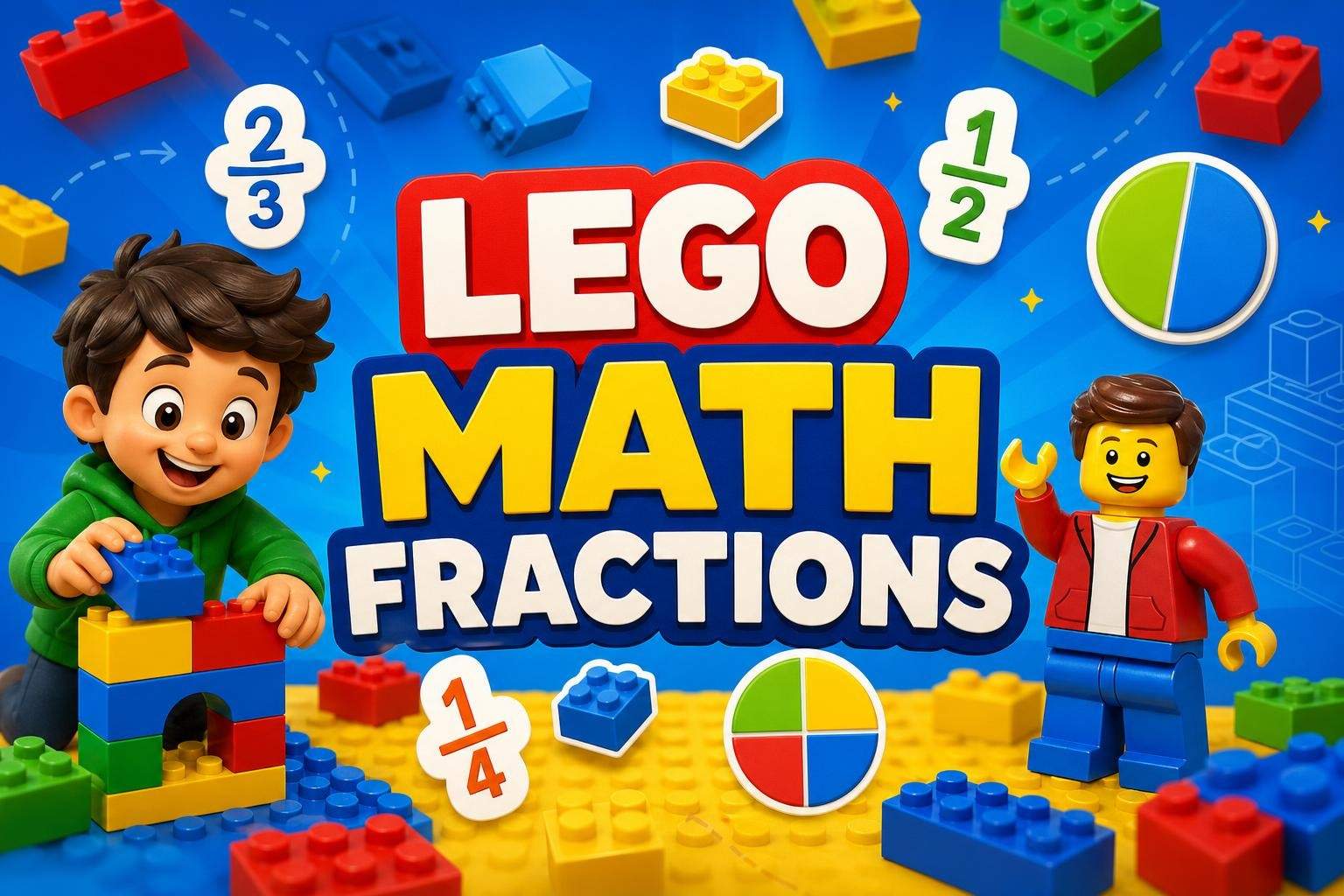 Lego Math: Adding and Subtracting Fractions