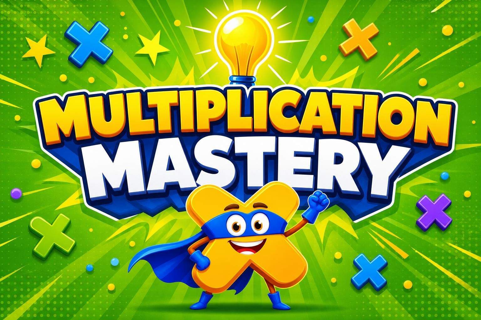 Multiplication Mastery Boot Camp: Facts 0–10 (Self-Paced)