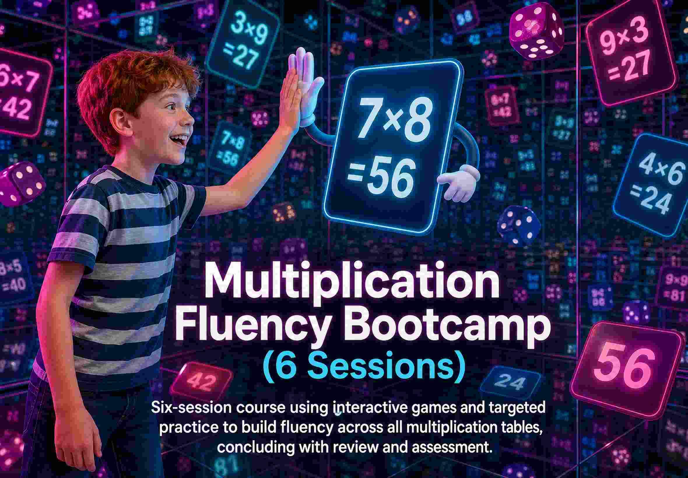 Multiplication Fluency Bootcamp (6 Sessions)